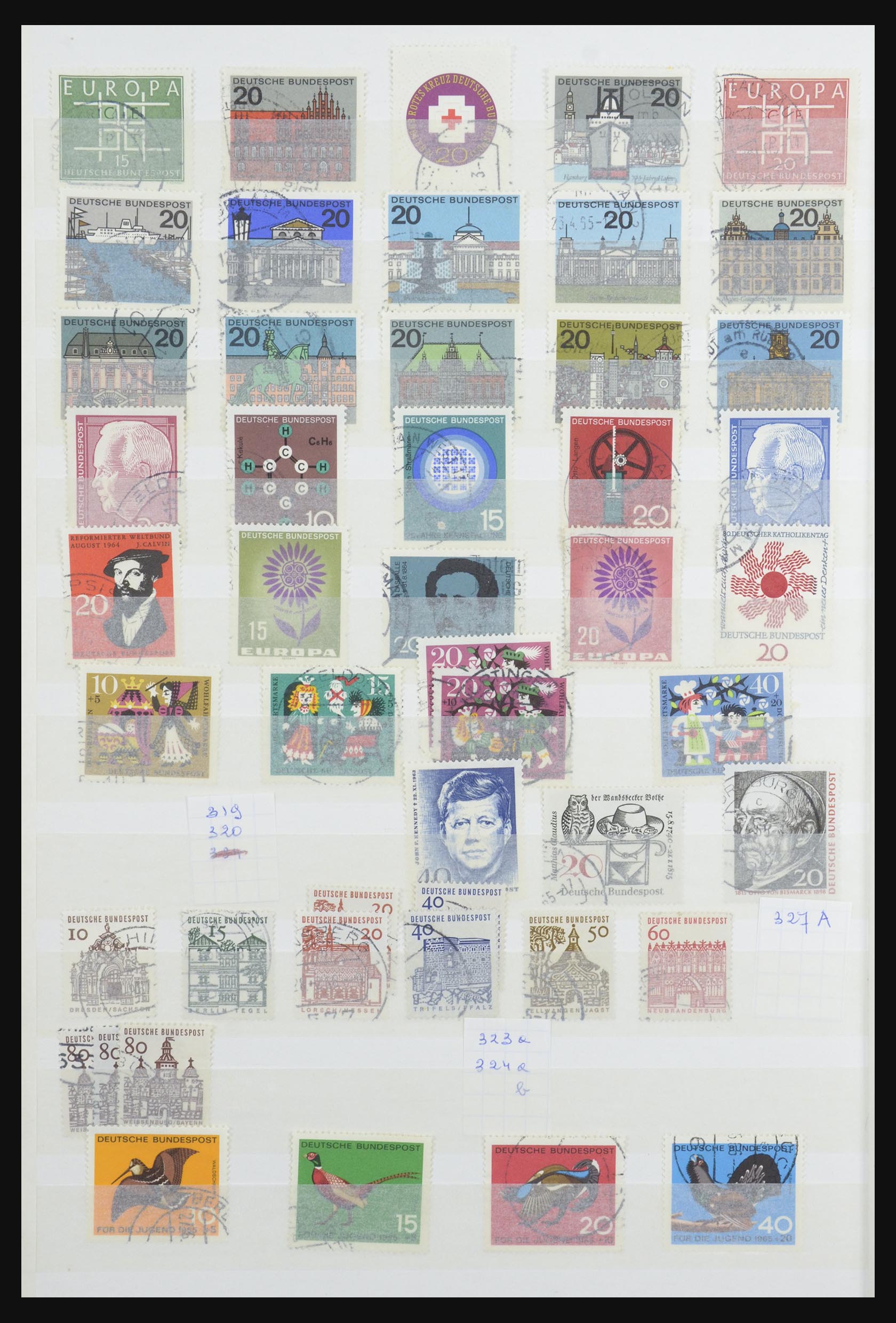 31734 012 - 31734 Bundespost 1949-1990.