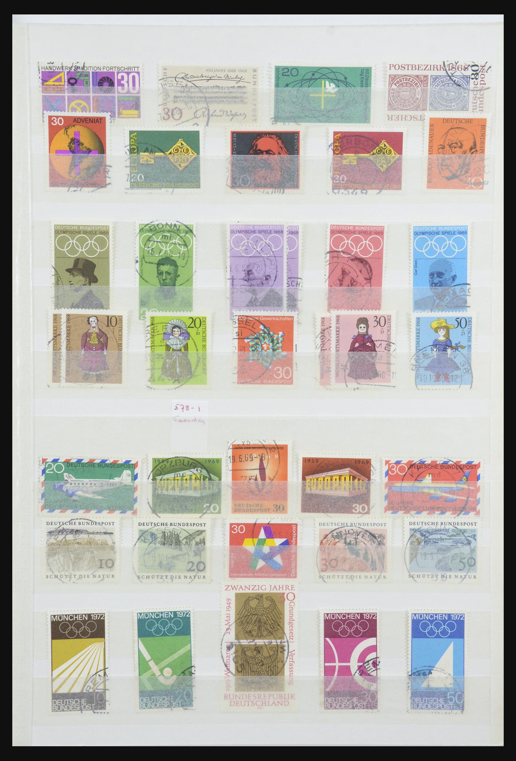 31734 015 - 31734 Bundespost 1949-1990.