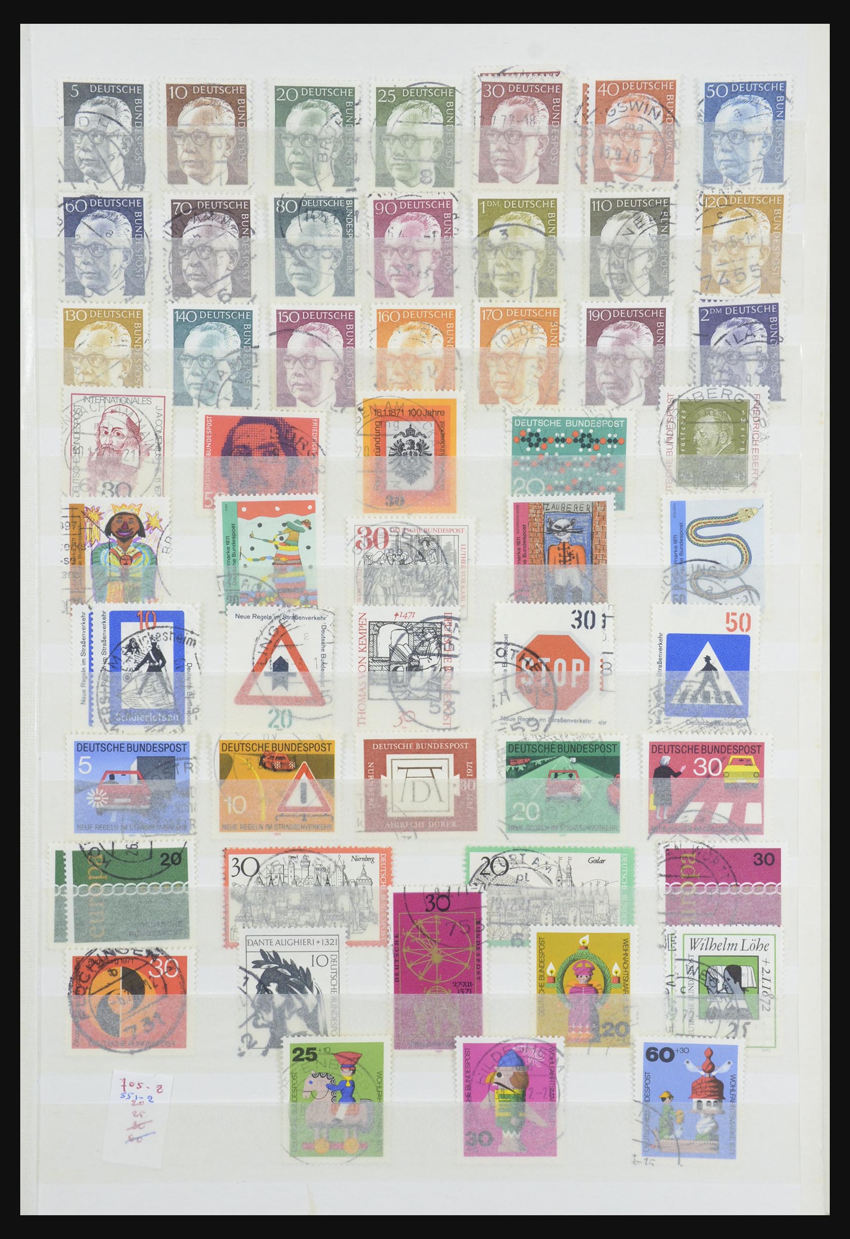 31734 017 - 31734 Bundespost 1949-1990.