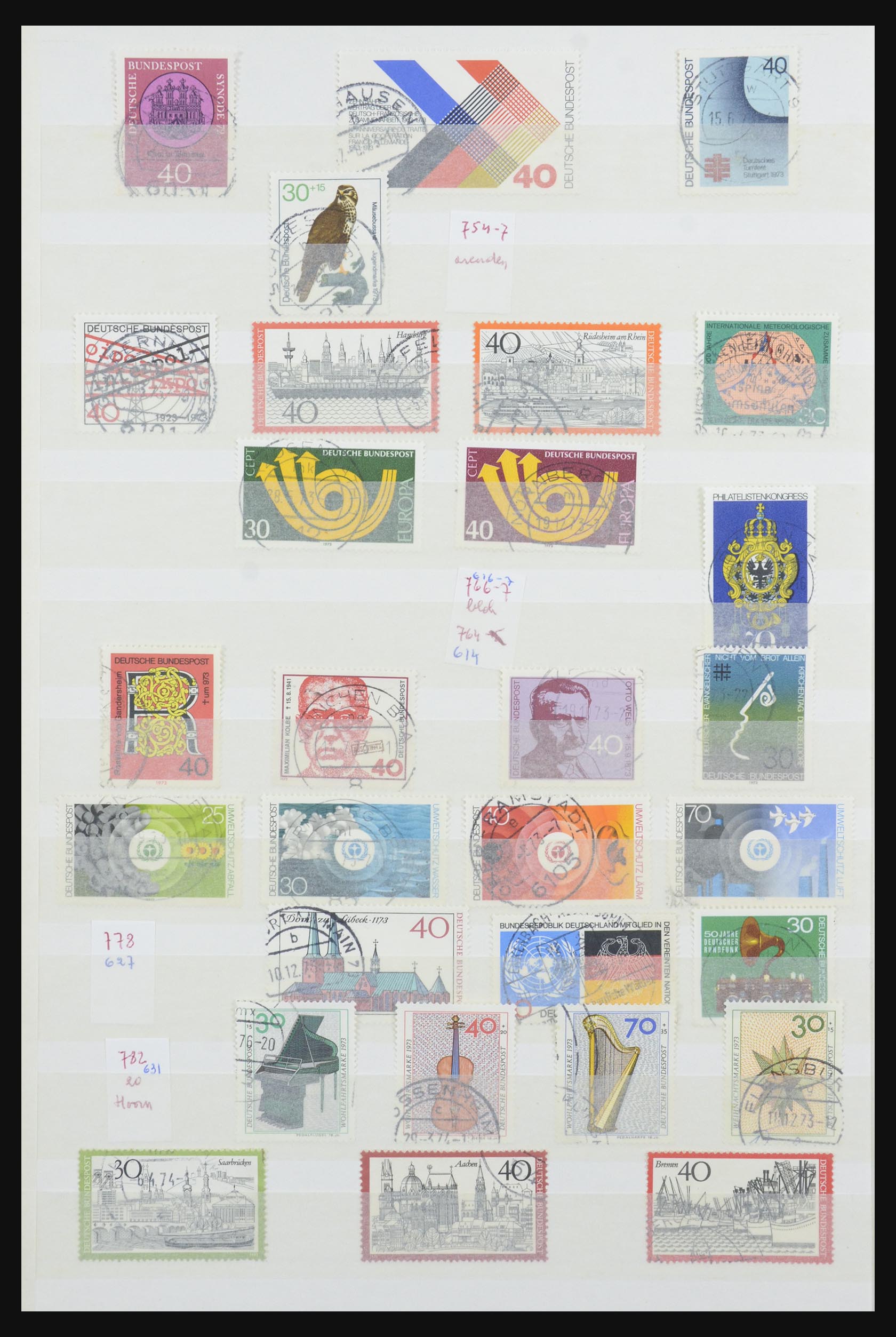 31734 020 - 31734 Bundespost 1949-1990.