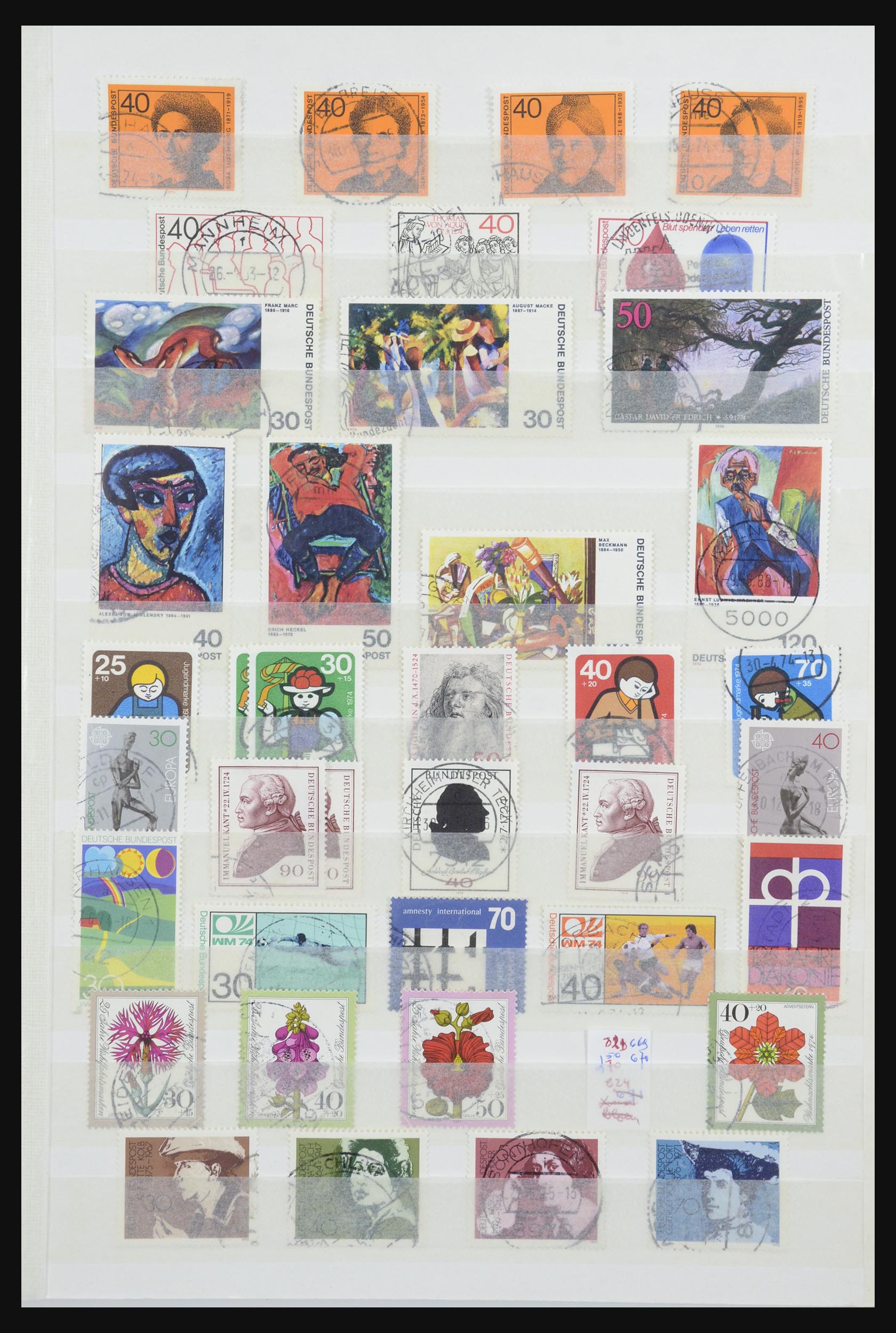 31734 021 - 31734 Bundespost 1949-1990.