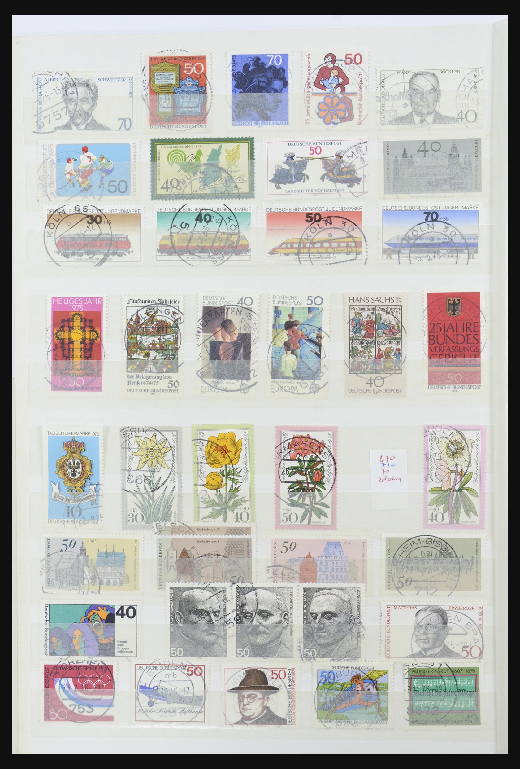 31734 022 - 31734 Bundespost 1949-1990.