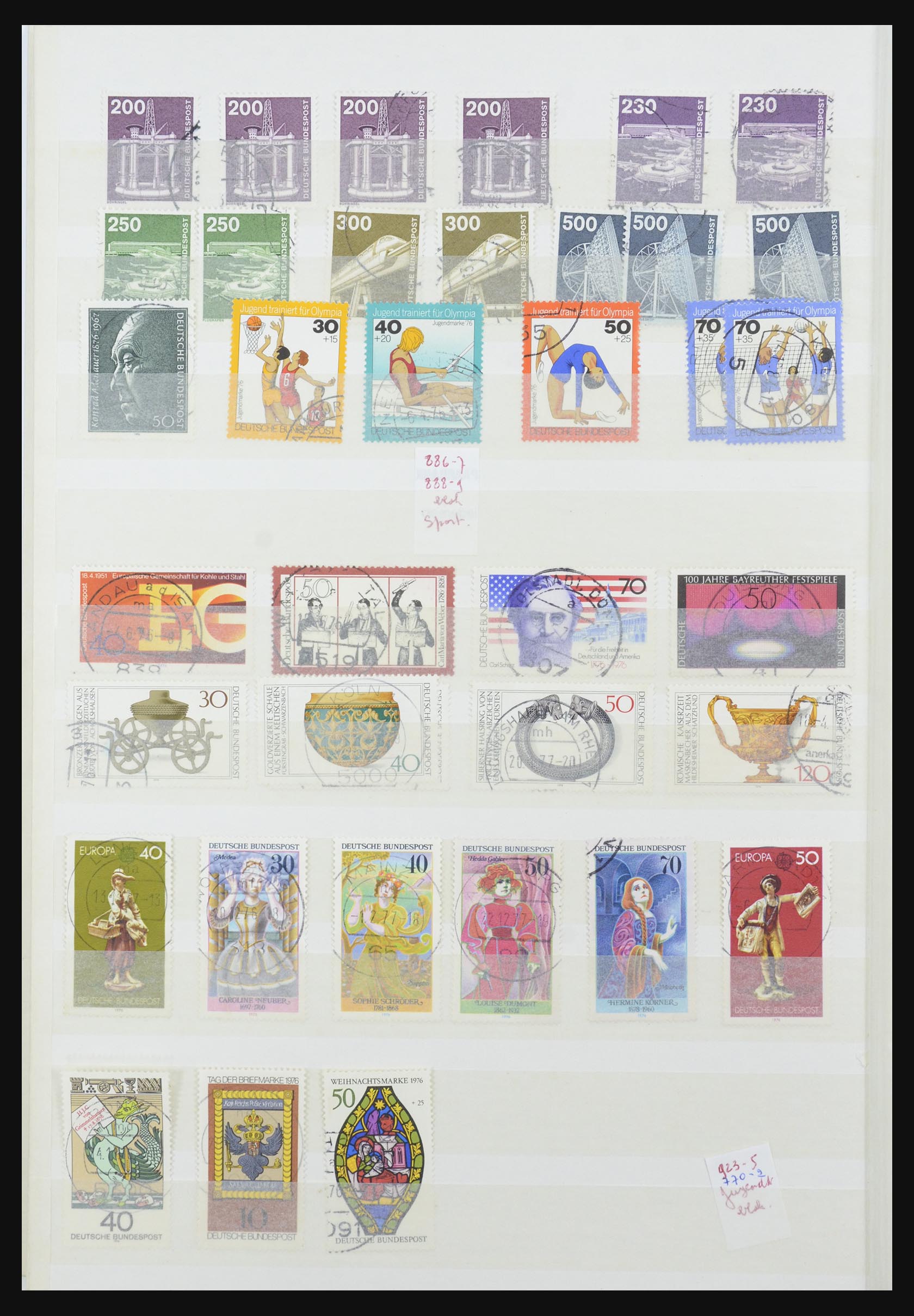 31734 024 - 31734 Bundespost 1949-1990.