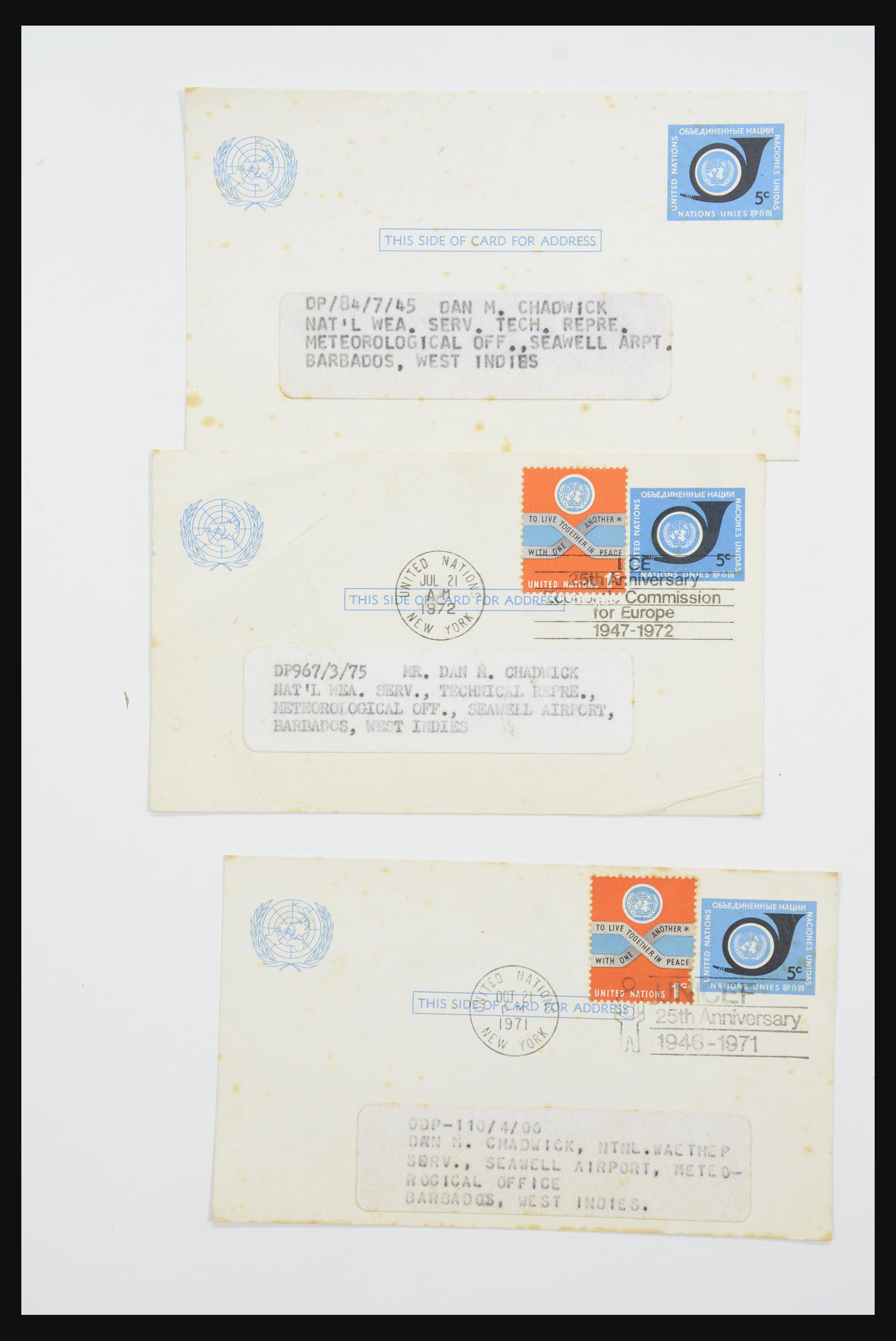 31746 1634 - 31746 Verenigde Naties vanaf 1951.