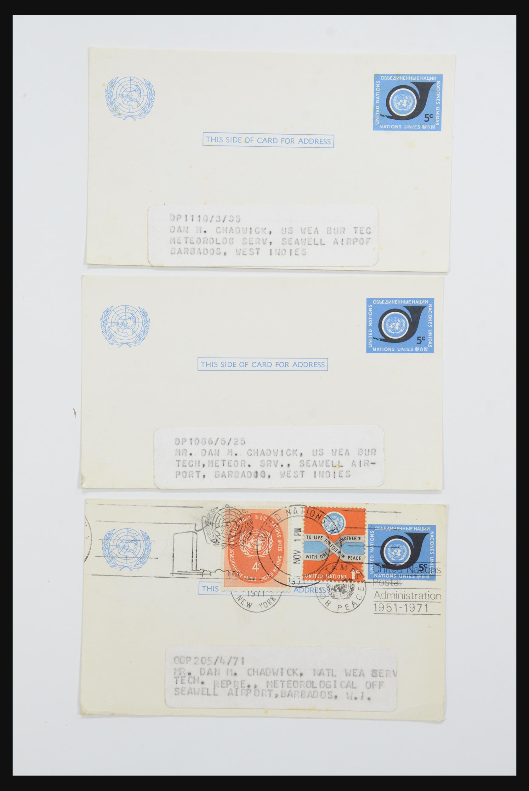 31746 1637 - 31746 Verenigde Naties vanaf 1951.