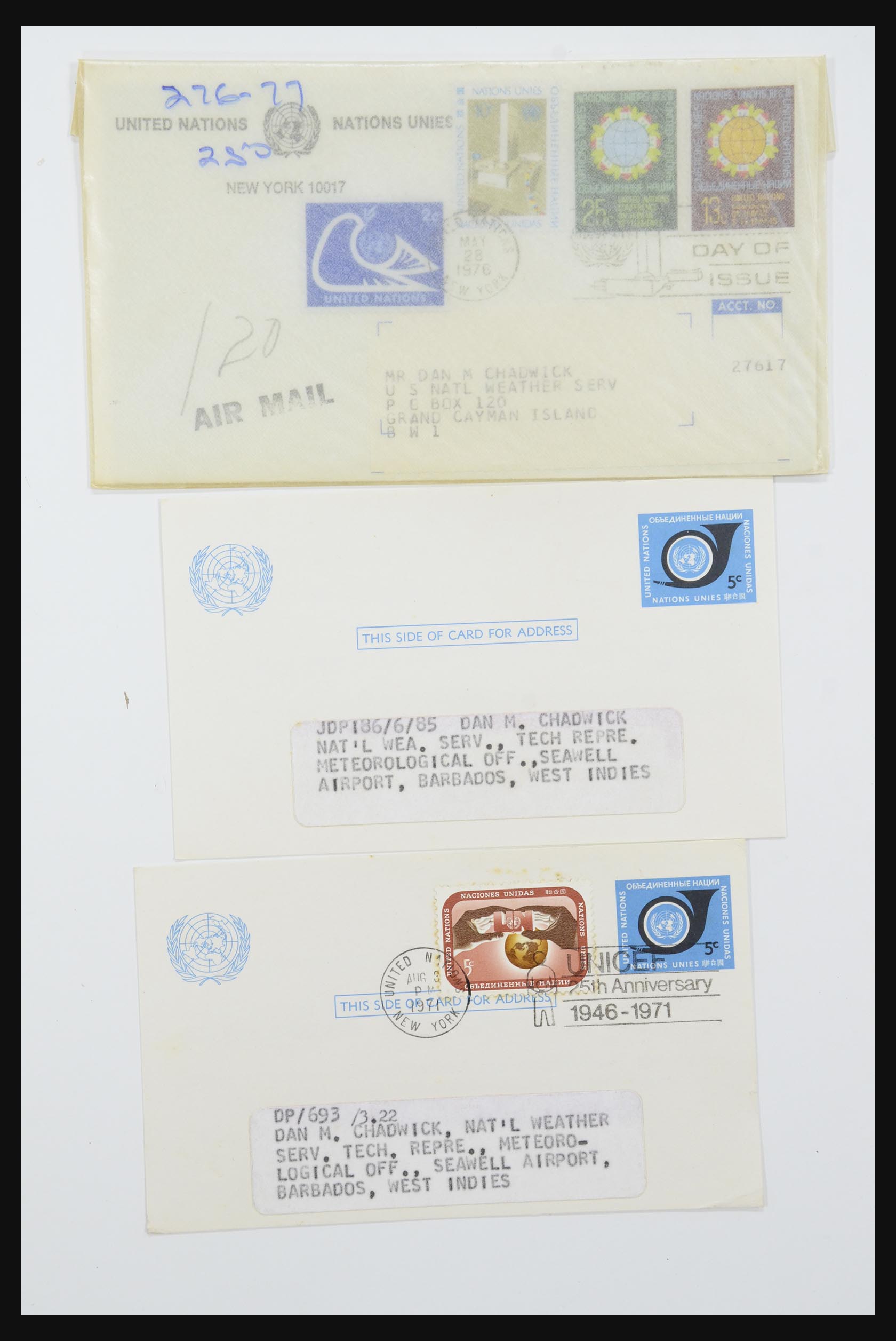 31746 1640 - 31746 Verenigde Naties vanaf 1951.