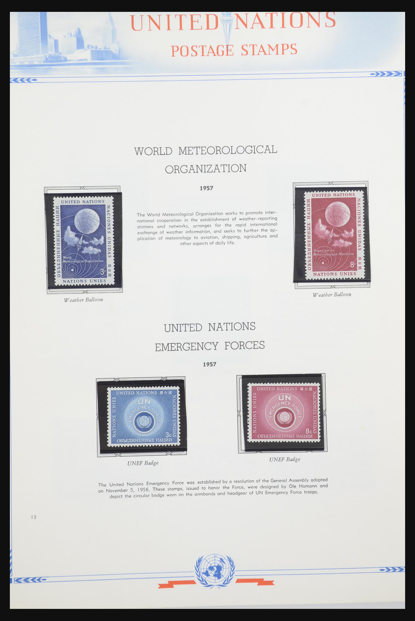 31747 0012 - 31747 Verenigde Naties 1951-2008.