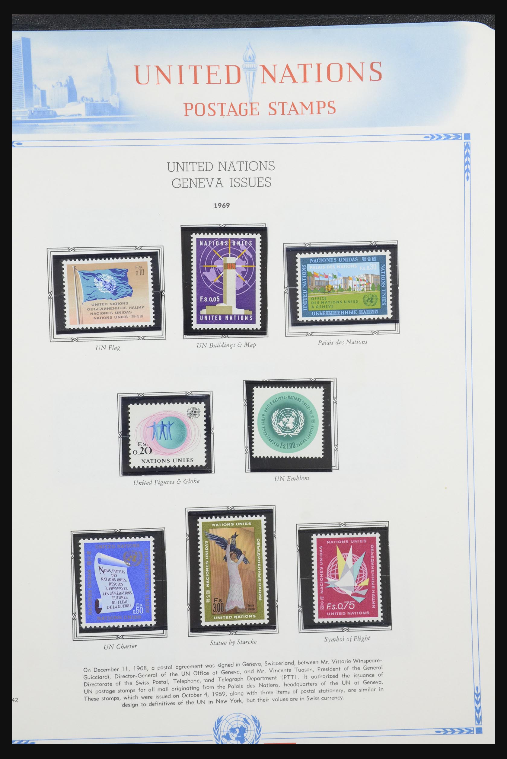 31747 0041 - 31747 Verenigde Naties 1951-2008.