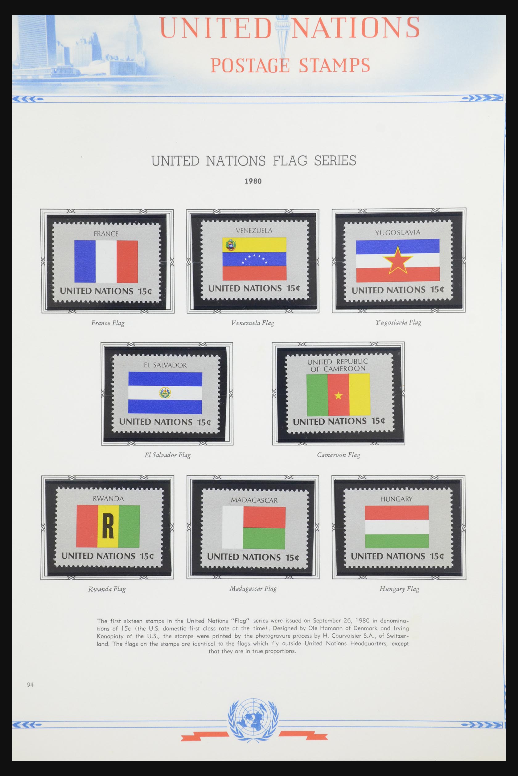 31747 0093 - 31747 Verenigde Naties 1951-2008.