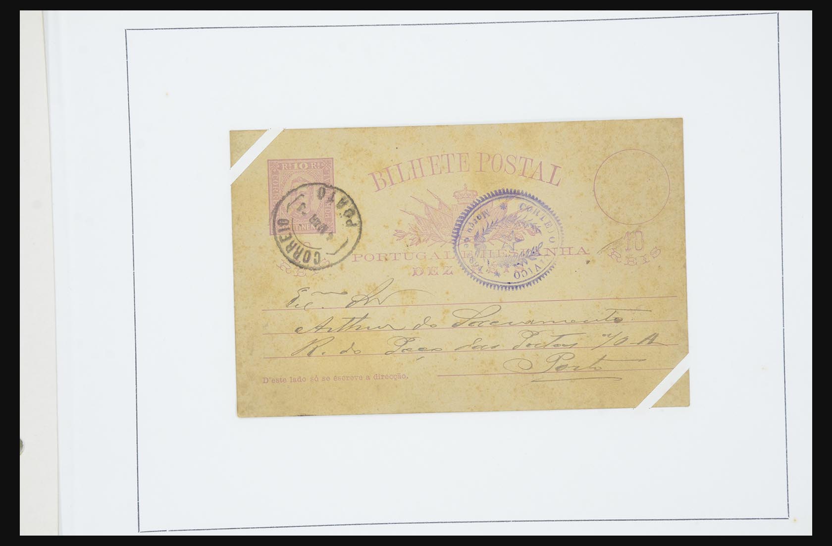 31773 008 - 31773 Portugal and colonies postal stationeries 1870-1910.