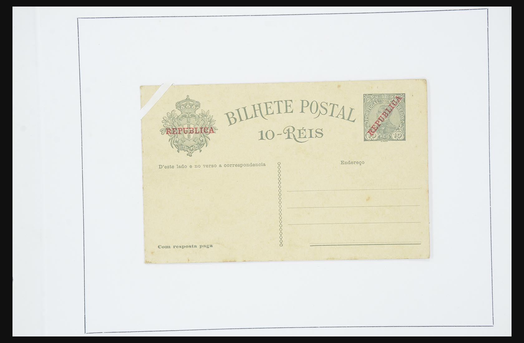 31773 009 - 31773 Portugal and colonies postal stationeries 1870-1910.