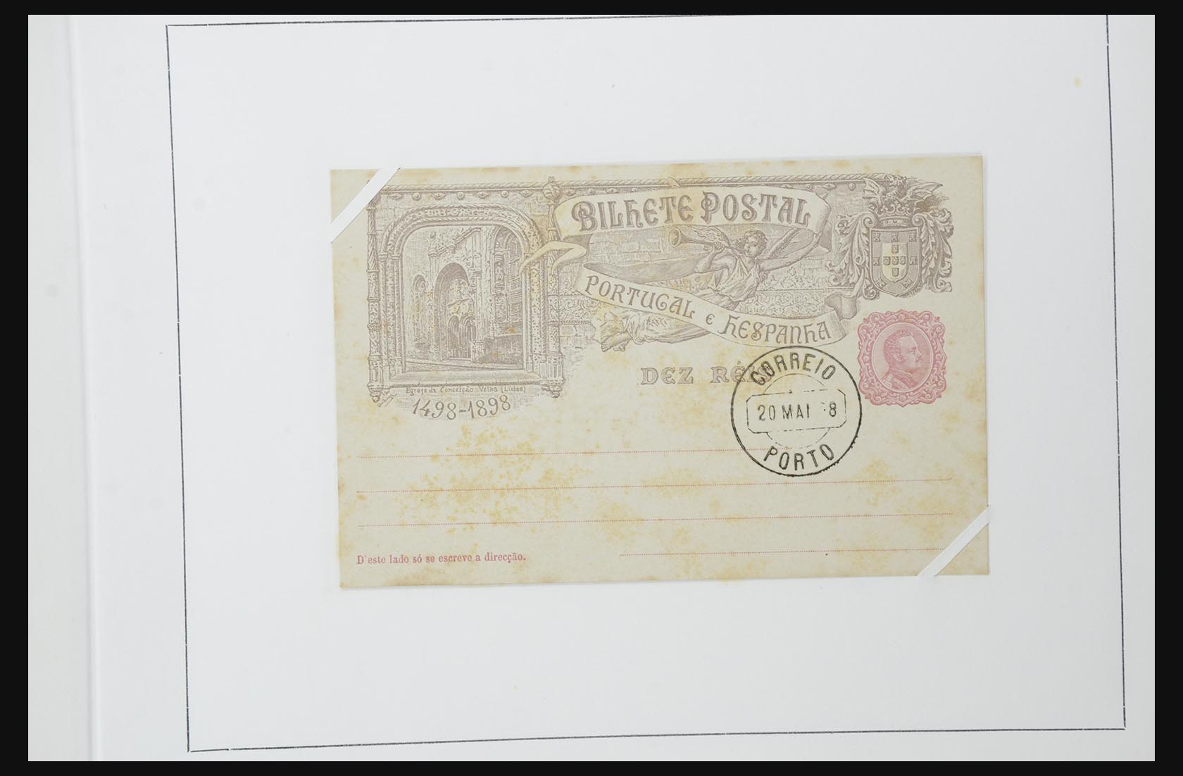 31773 020 - 31773 Portugal and colonies postal stationeries 1870-1910.