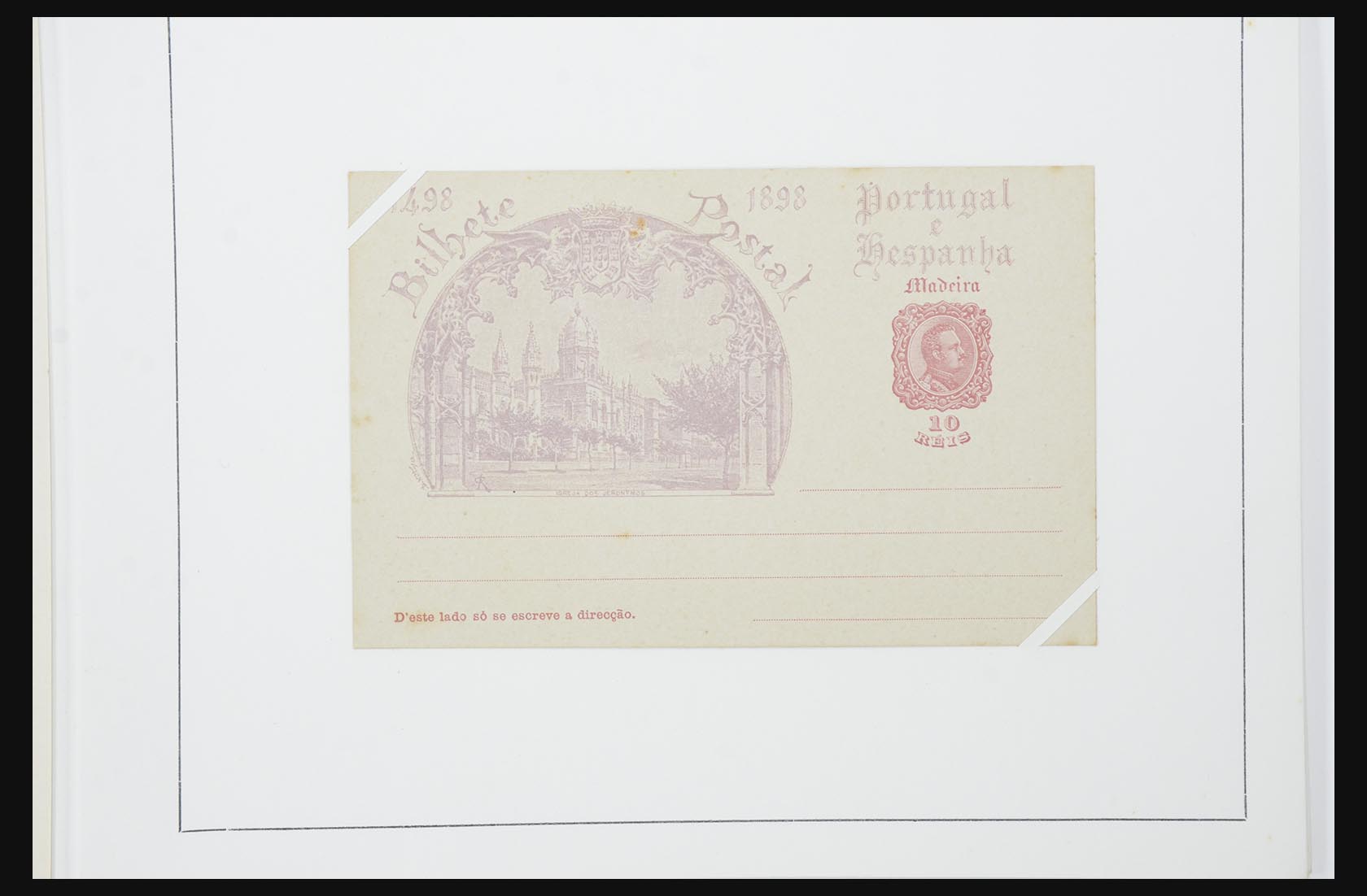 31773 038 - 31773 Portugal en koloniën postwaardestukken 1870-1910.