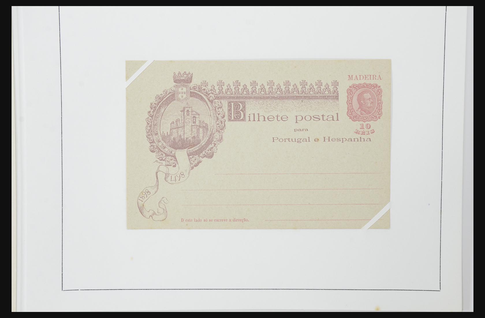 31773 040 - 31773 Portugal en koloniën postwaardestukken 1870-1910.