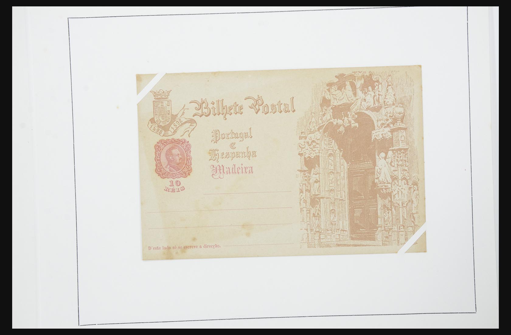 31773 045 - 31773 Portugal and colonies postal stationeries 1870-1910.