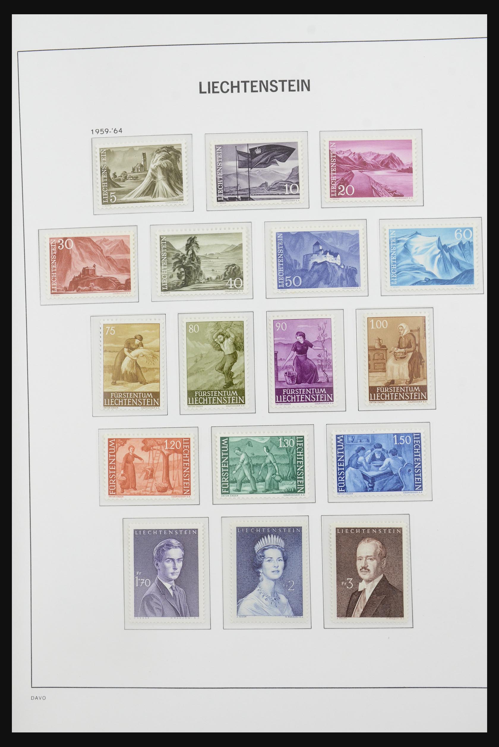 31794 004 - 31794 Liechtenstein 1956-2013.