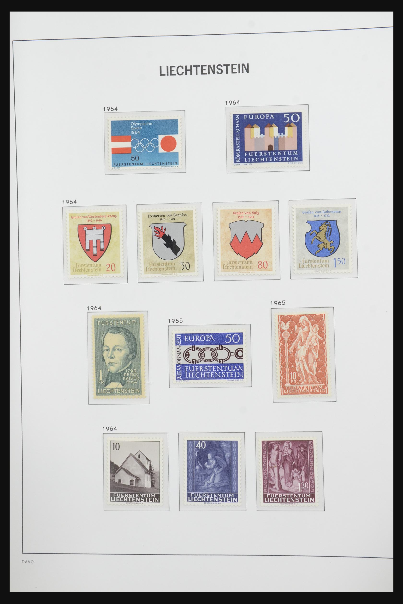 31794 008 - 31794 Liechtenstein 1956-2013.