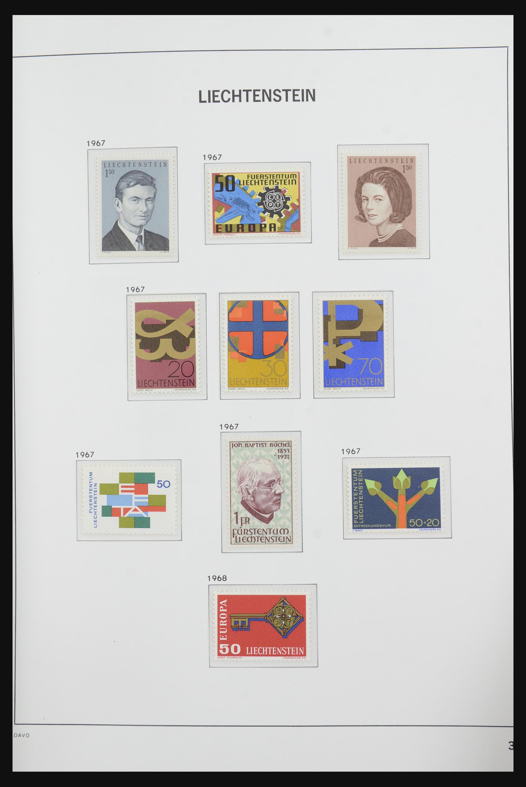 31794 011 - 31794 Liechtenstein 1956-2013.