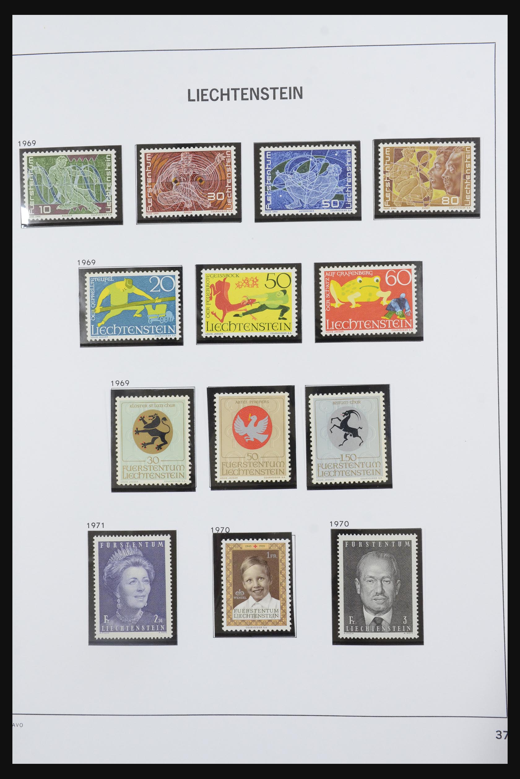 31794 015 - 31794 Liechtenstein 1956-2013.