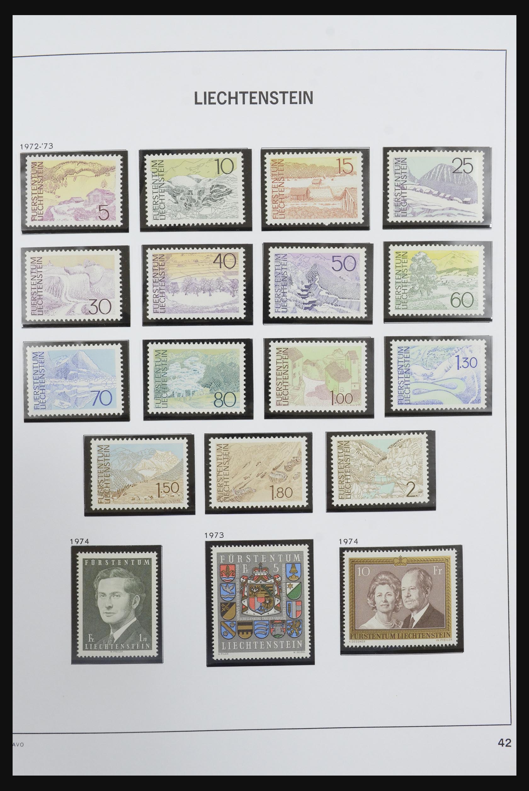 31794 020 - 31794 Liechtenstein 1956-2013.