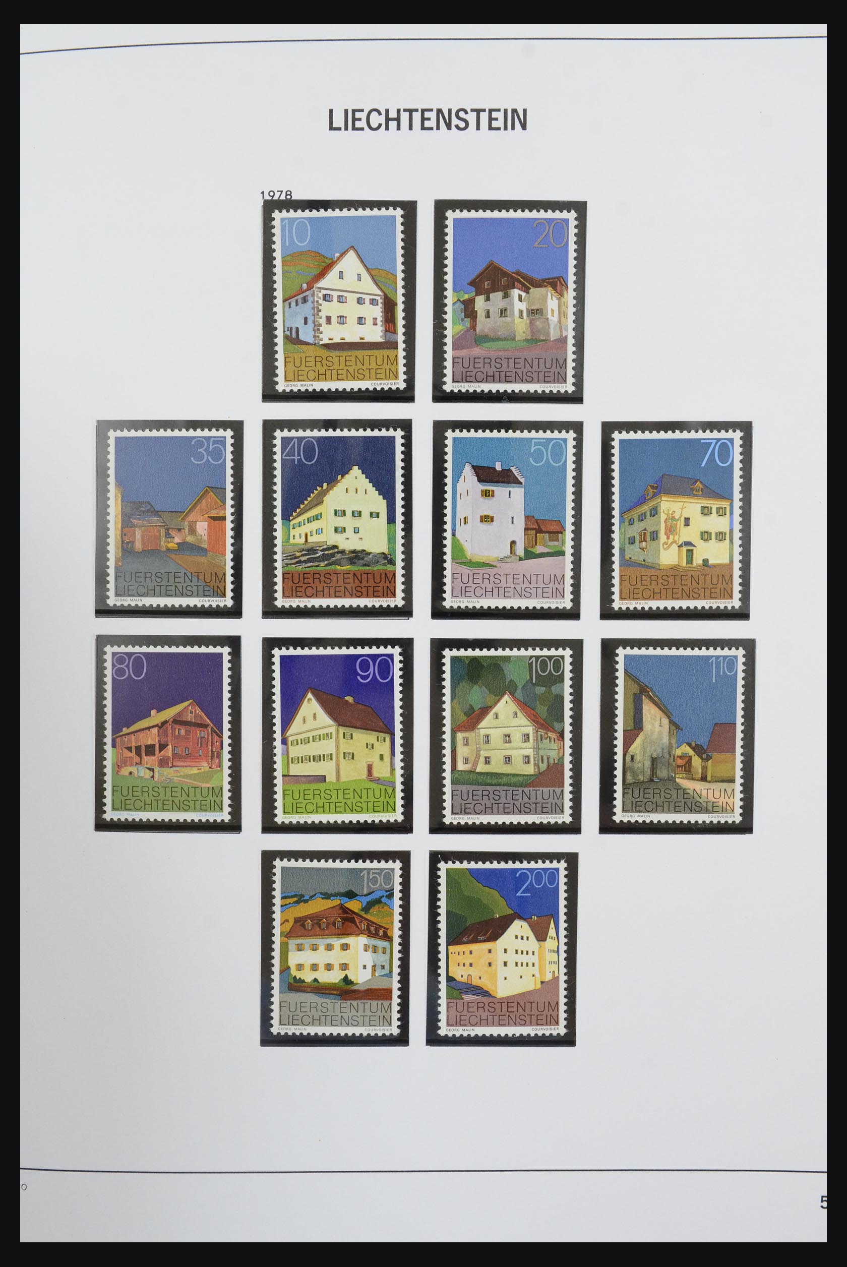 31794 029 - 31794 Liechtenstein 1956-2013.