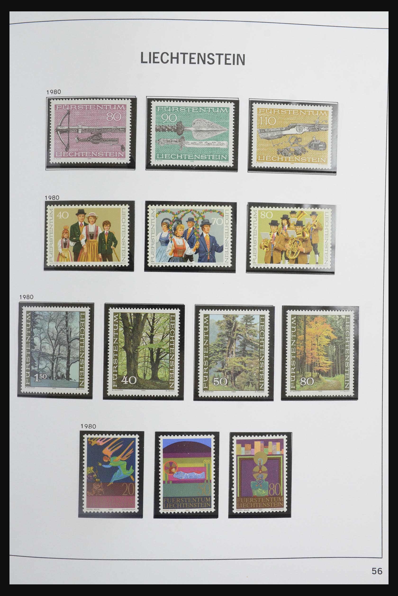 31794 034 - 31794 Liechtenstein 1956-2013.