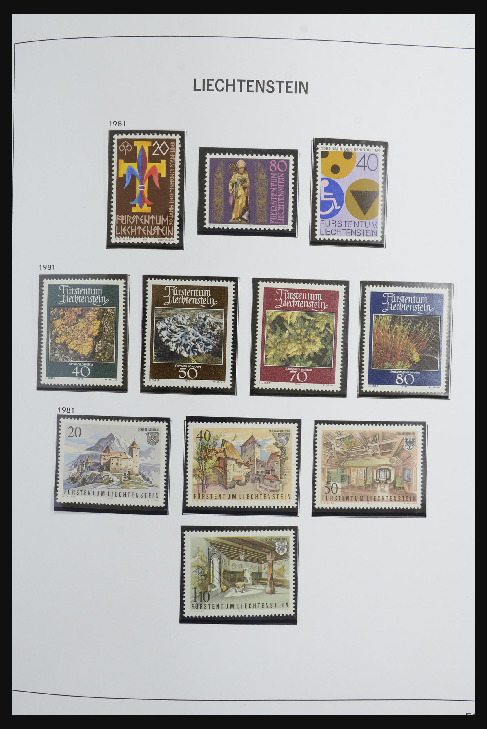 31794 036 - 31794 Liechtenstein 1956-2013.