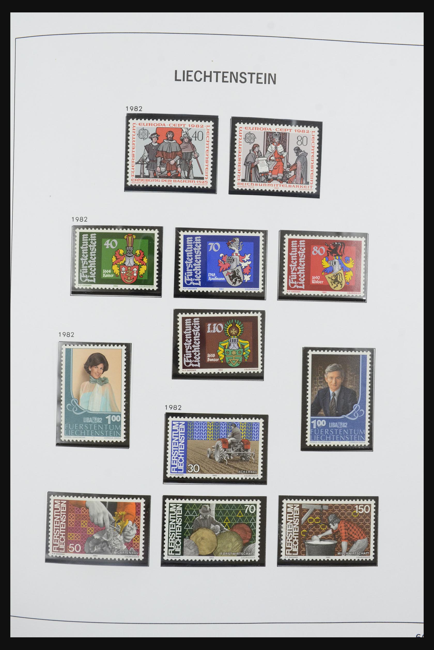 31794 038 - 31794 Liechtenstein 1956-2013.