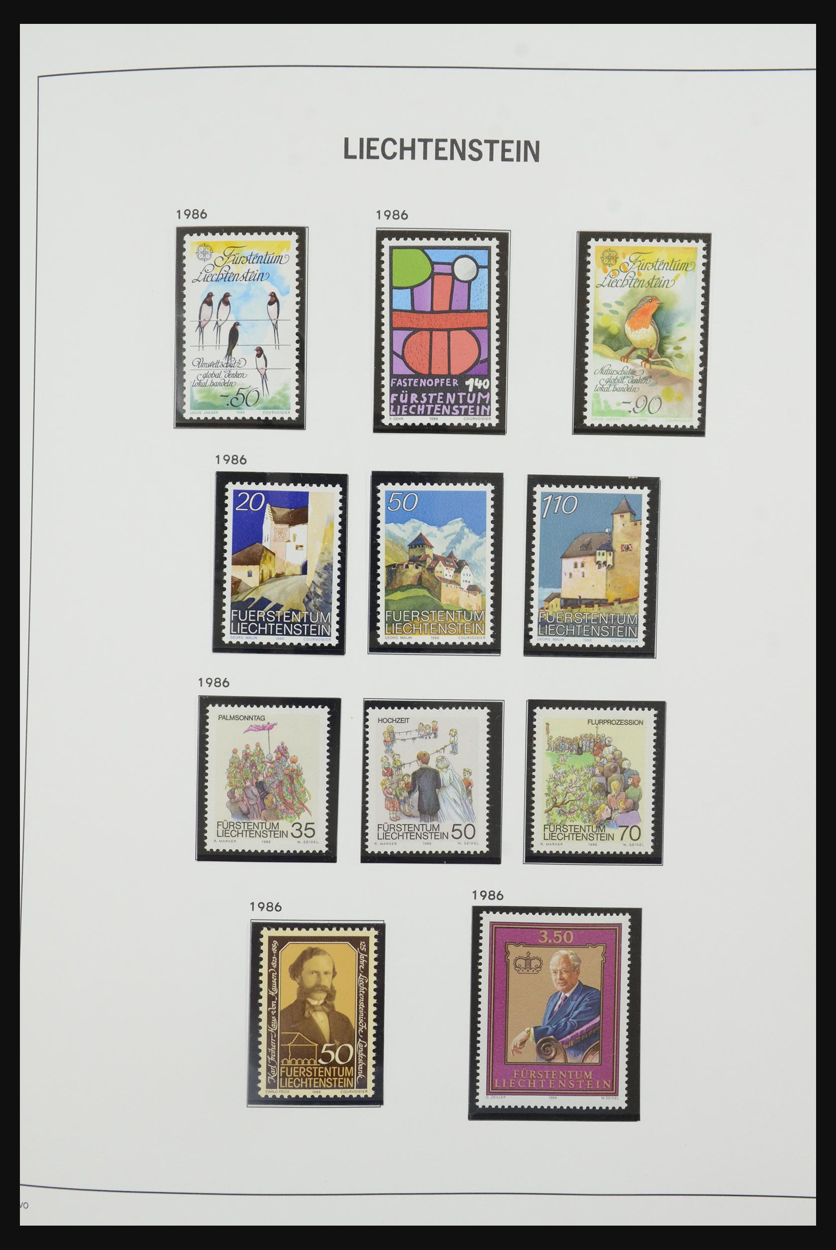 31794 047 - 31794 Liechtenstein 1956-2013.