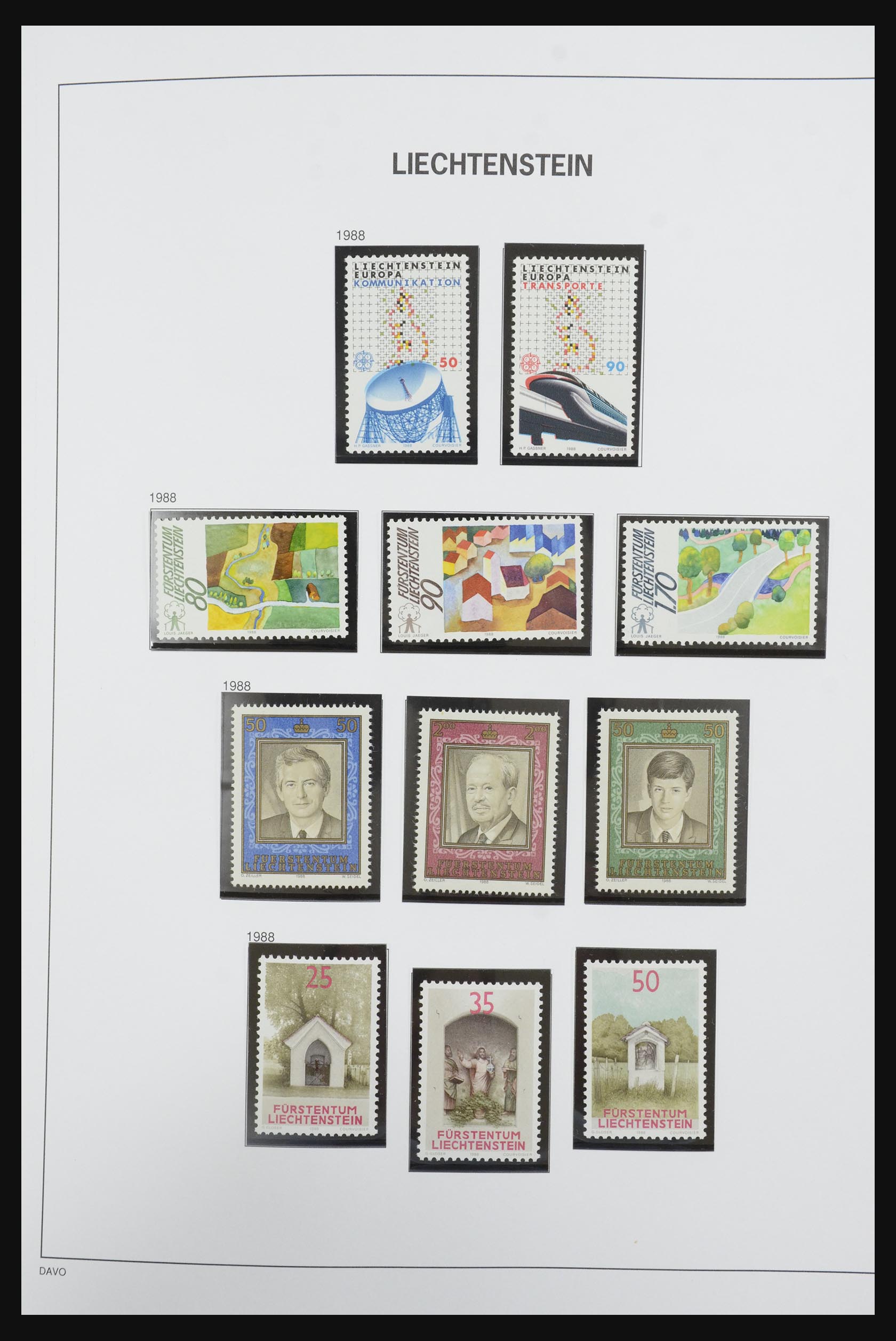 31794 051 - 31794 Liechtenstein 1956-2013.