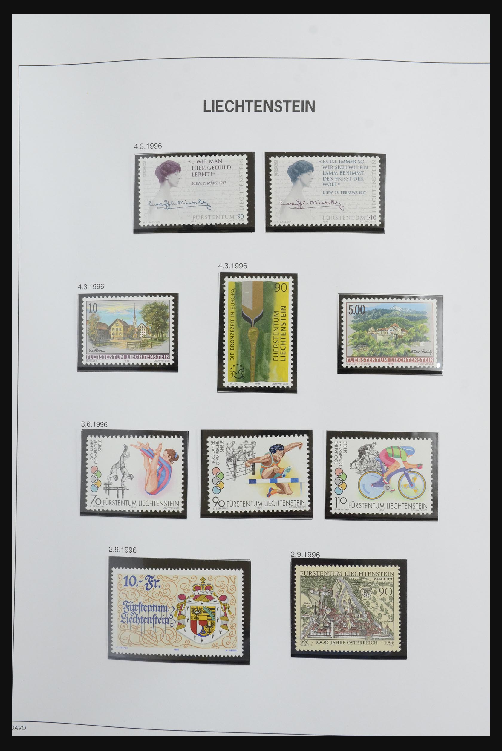 31794 068 - 31794 Liechtenstein 1956-2013.