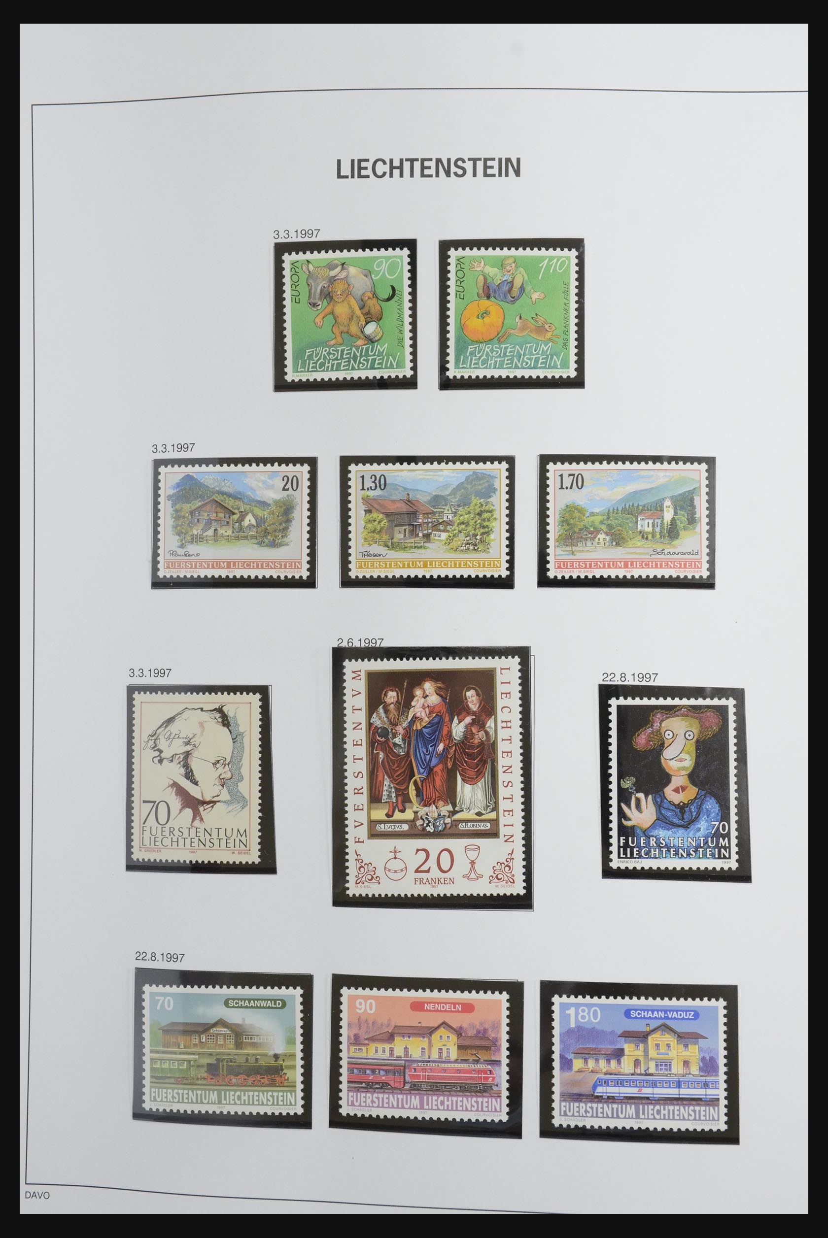 31794 070 - 31794 Liechtenstein 1956-2013.