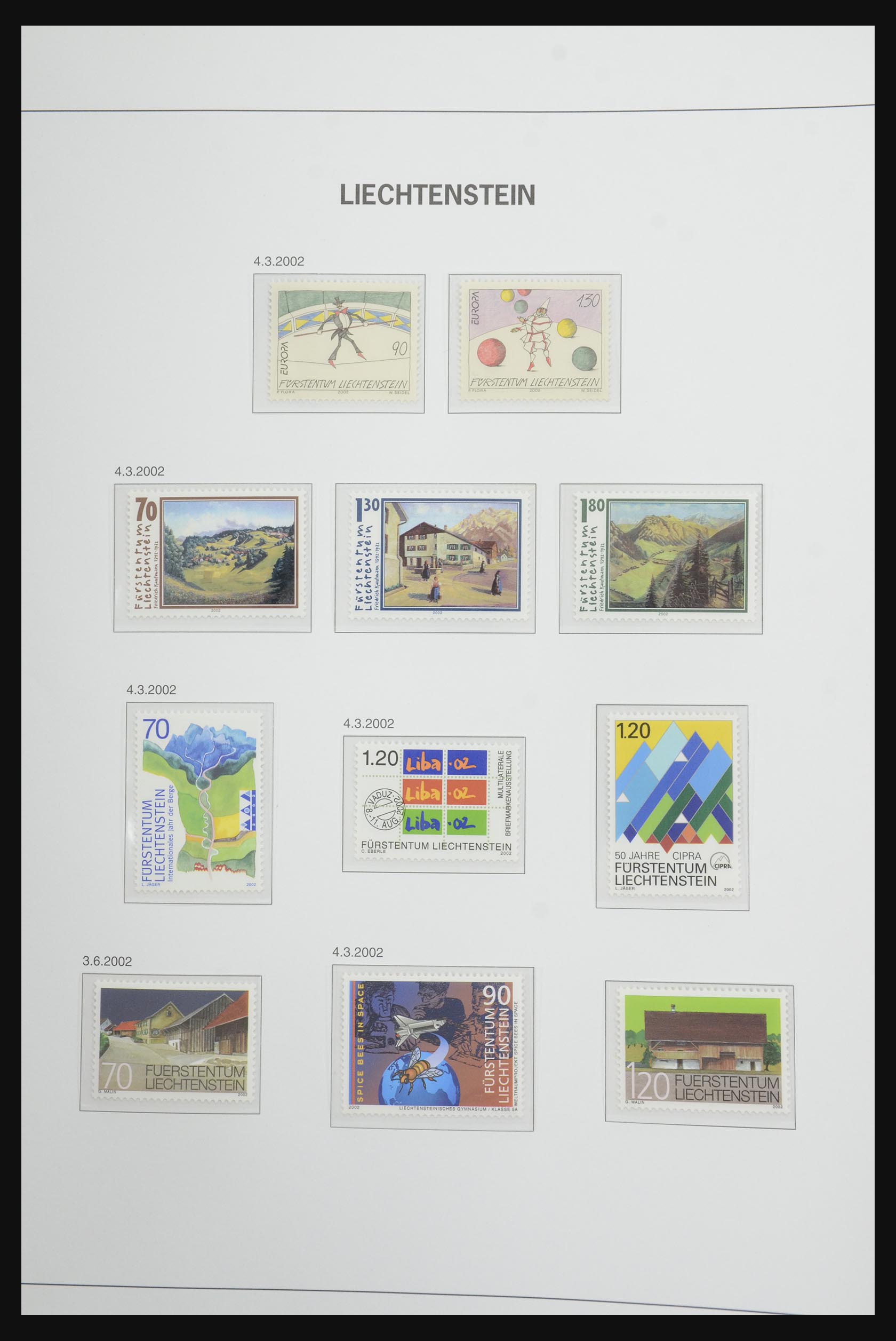 31794 091 - 31794 Liechtenstein 1956-2013.