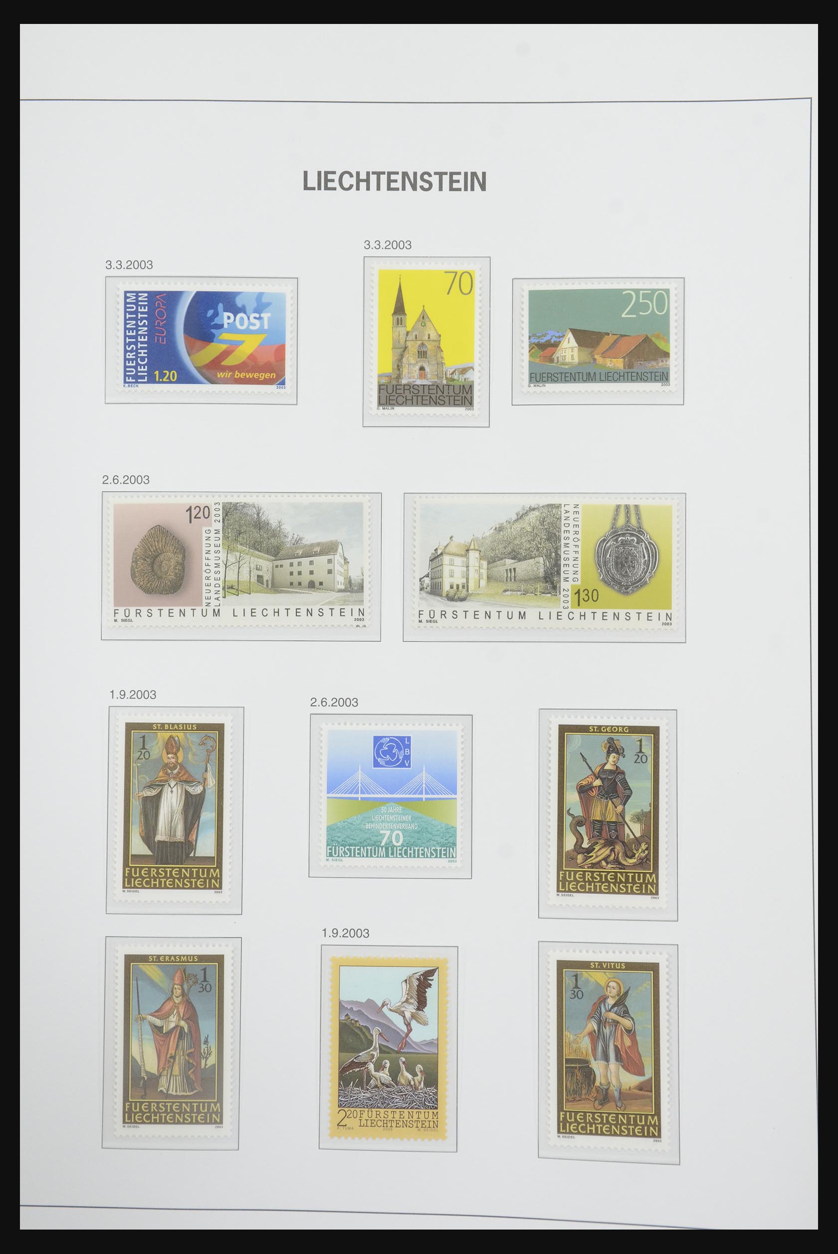 31794 094 - 31794 Liechtenstein 1956-2013.