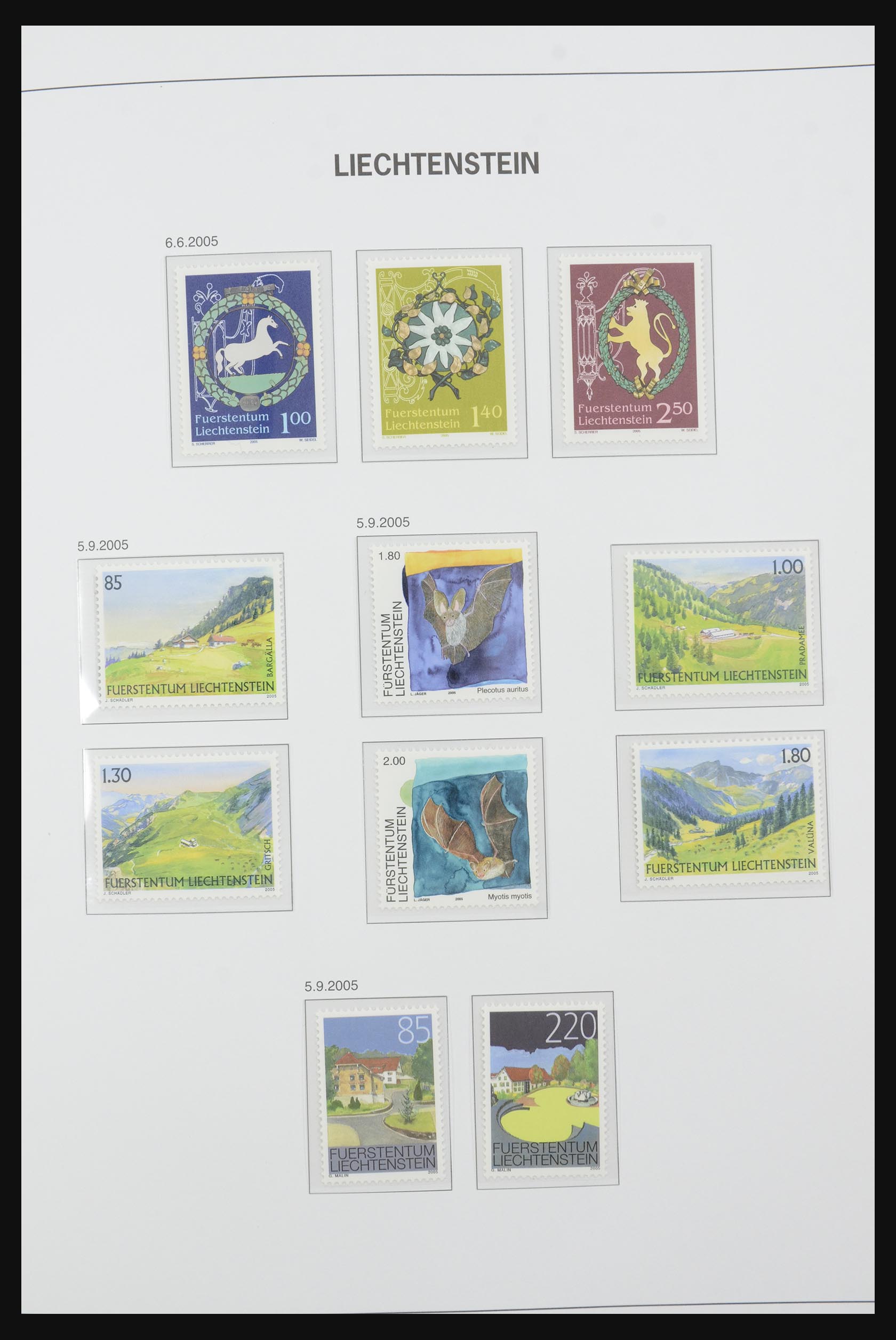 31794 101 - 31794 Liechtenstein 1956-2013.