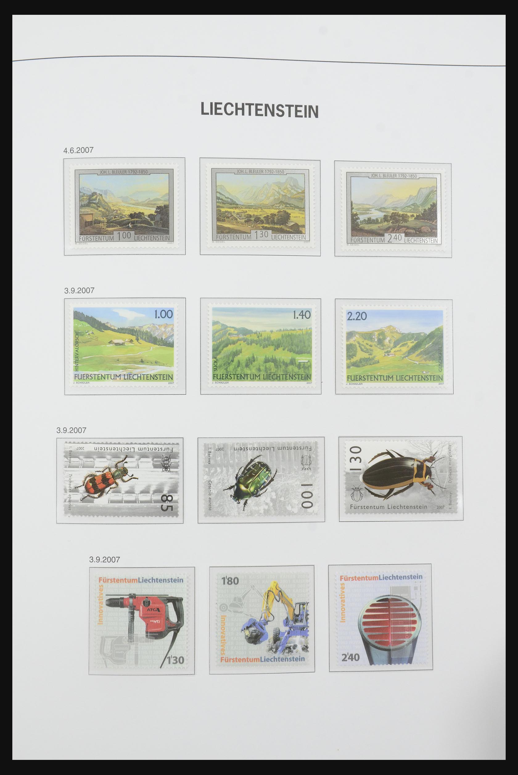 31794 107 - 31794 Liechtenstein 1956-2013.