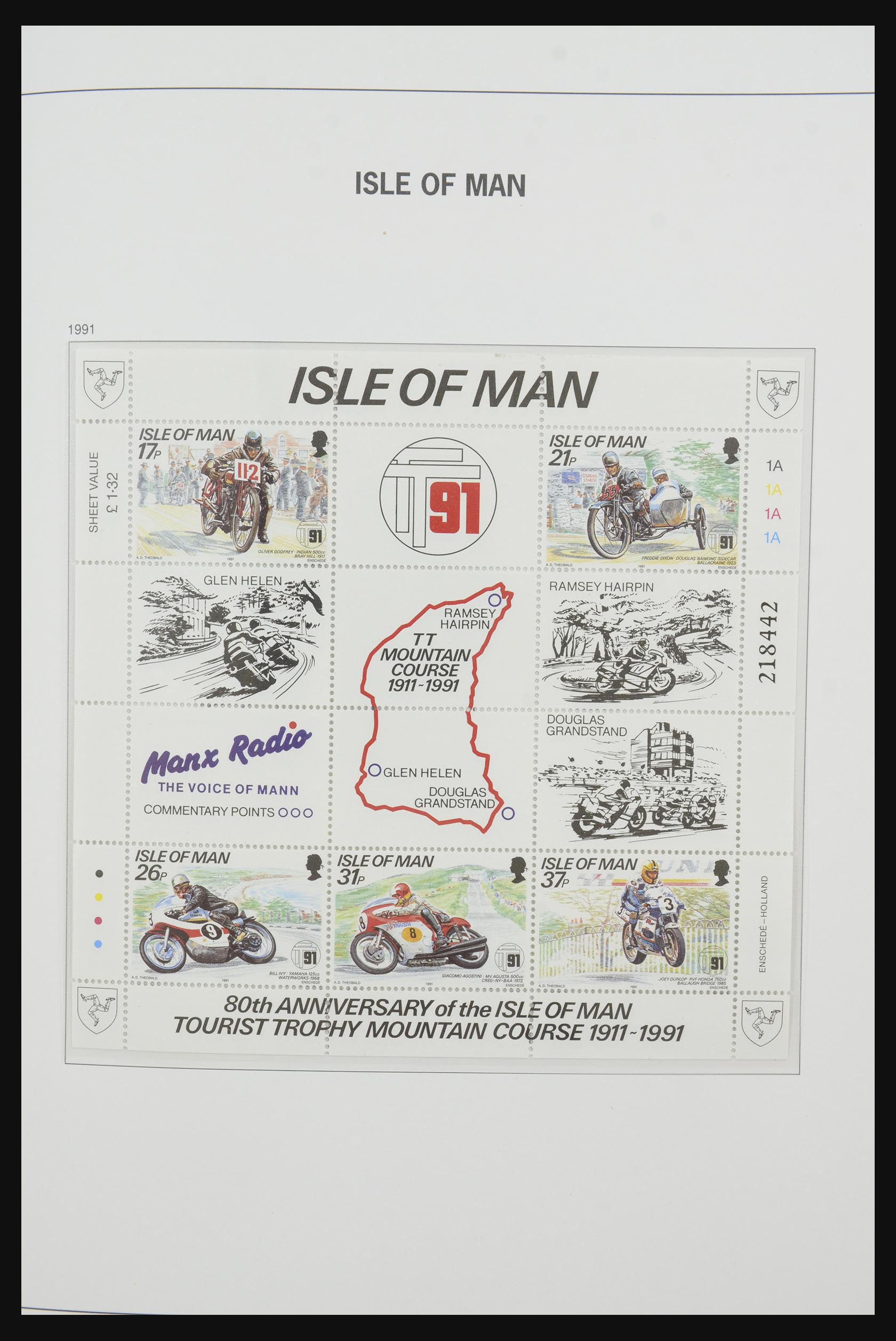31799 078 - 31799 Isle of Man 1958-2010.