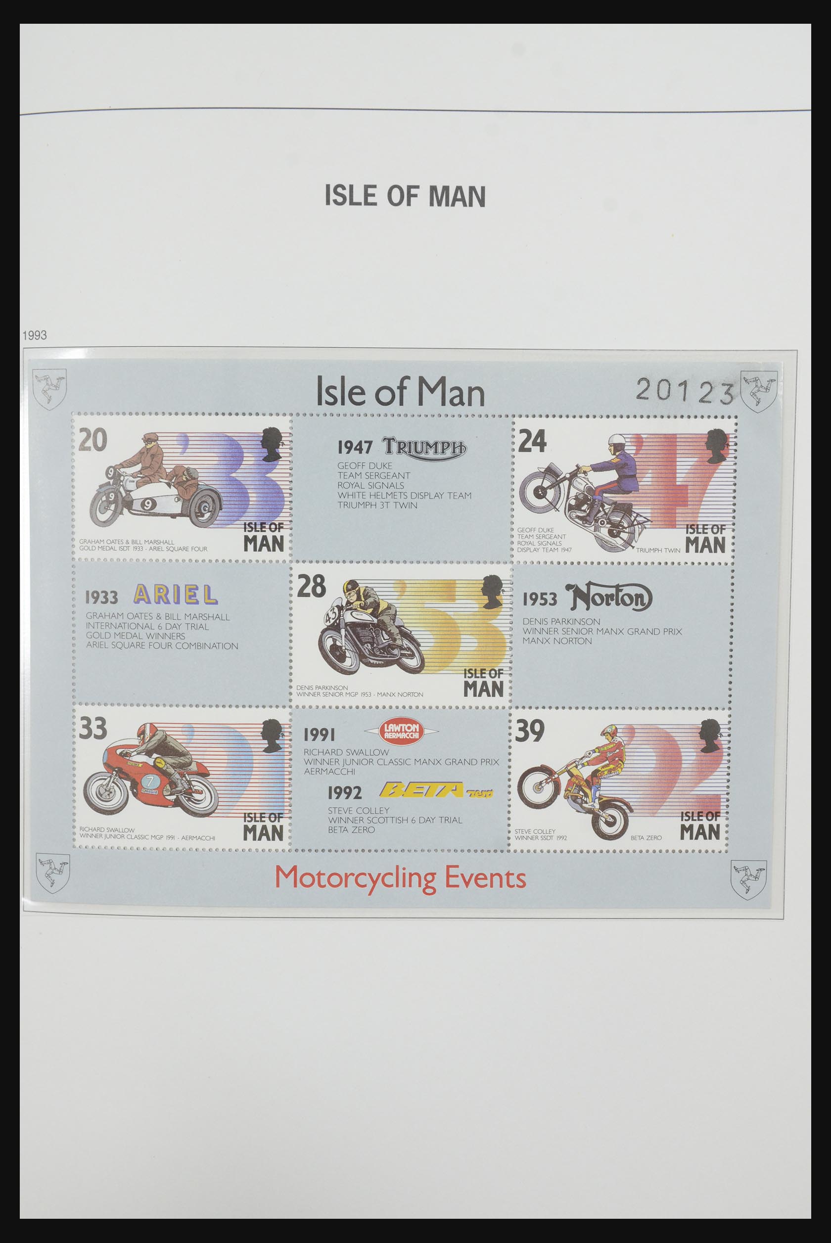 31799 080 - 31799 Isle of Man 1958-2010.