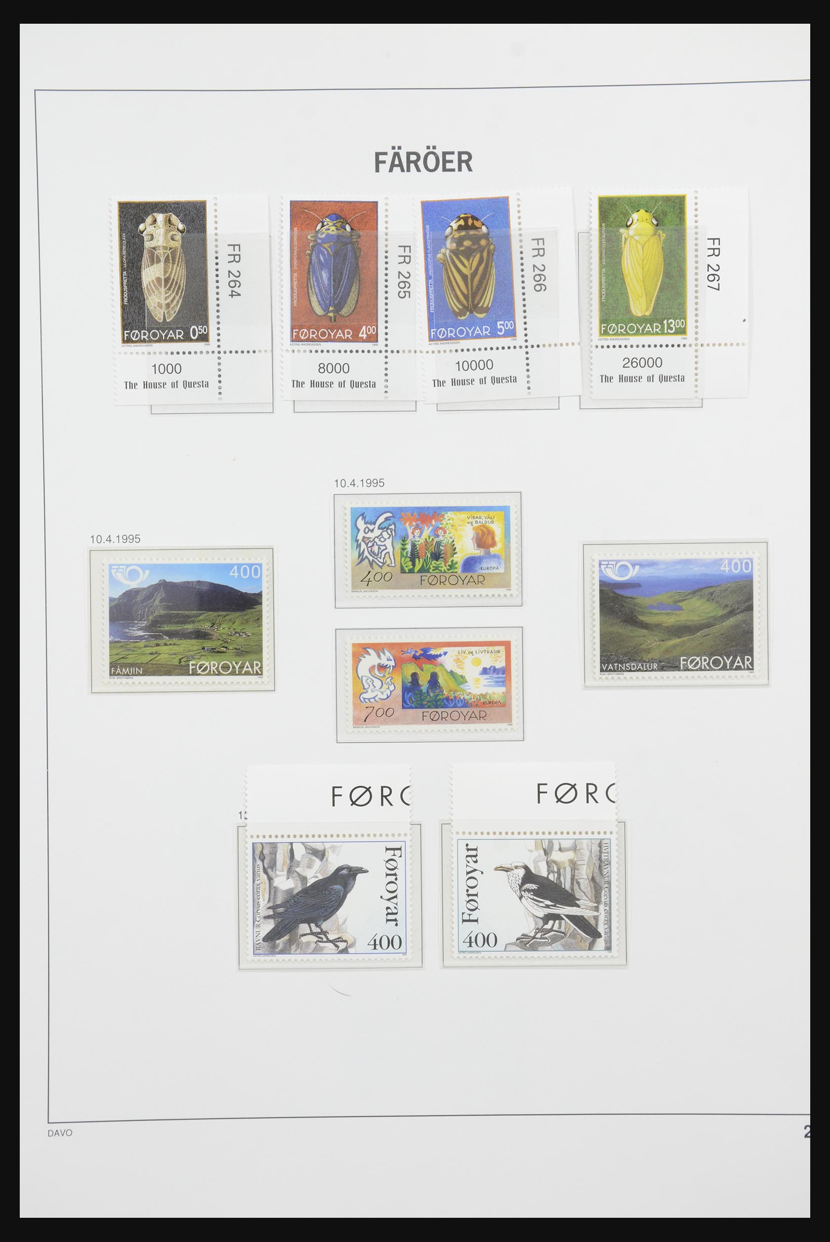 31803 038 - 31803 Faroe Islands 1975-2015!