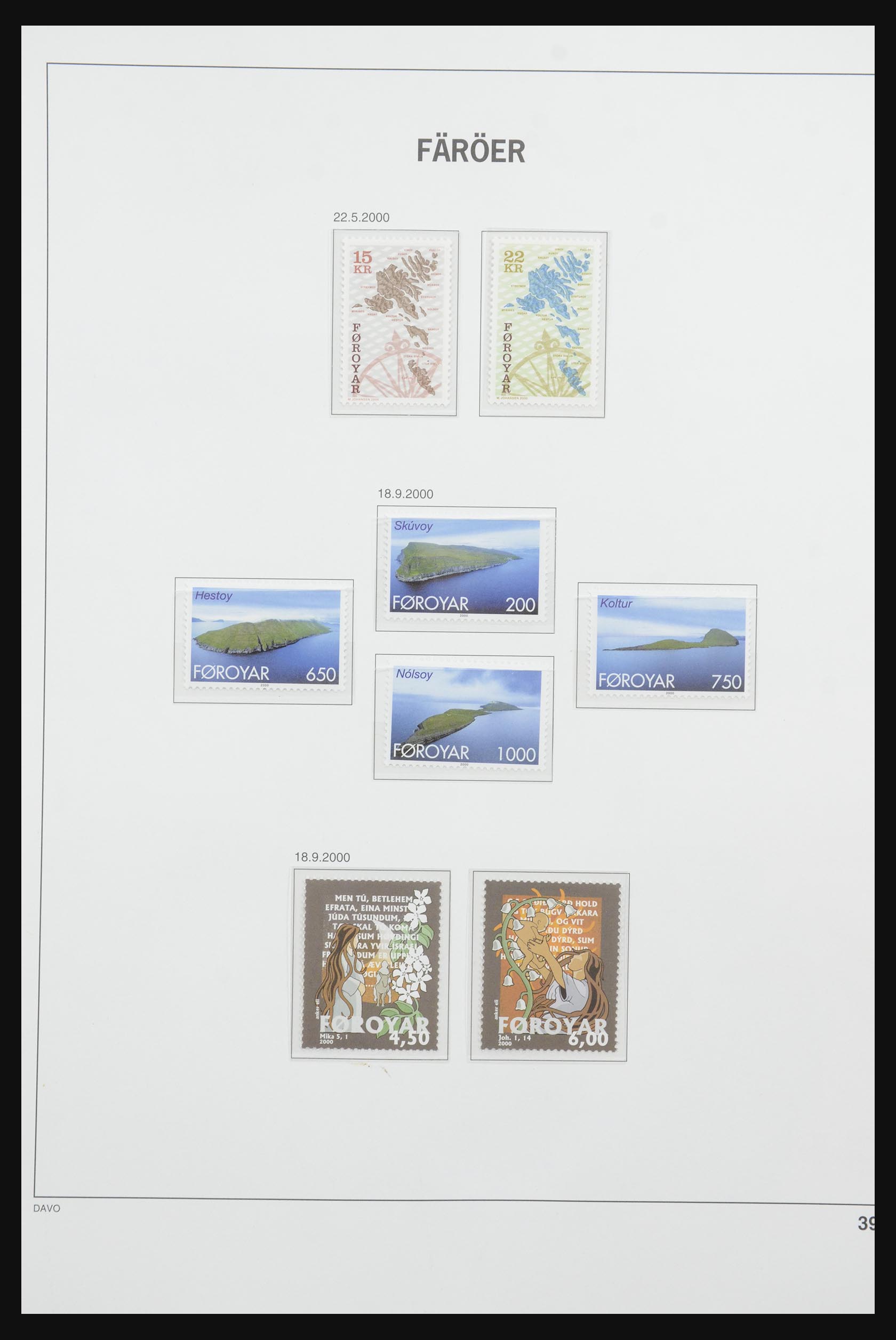 31803 057 - 31803 Faroe Islands 1975-2015!