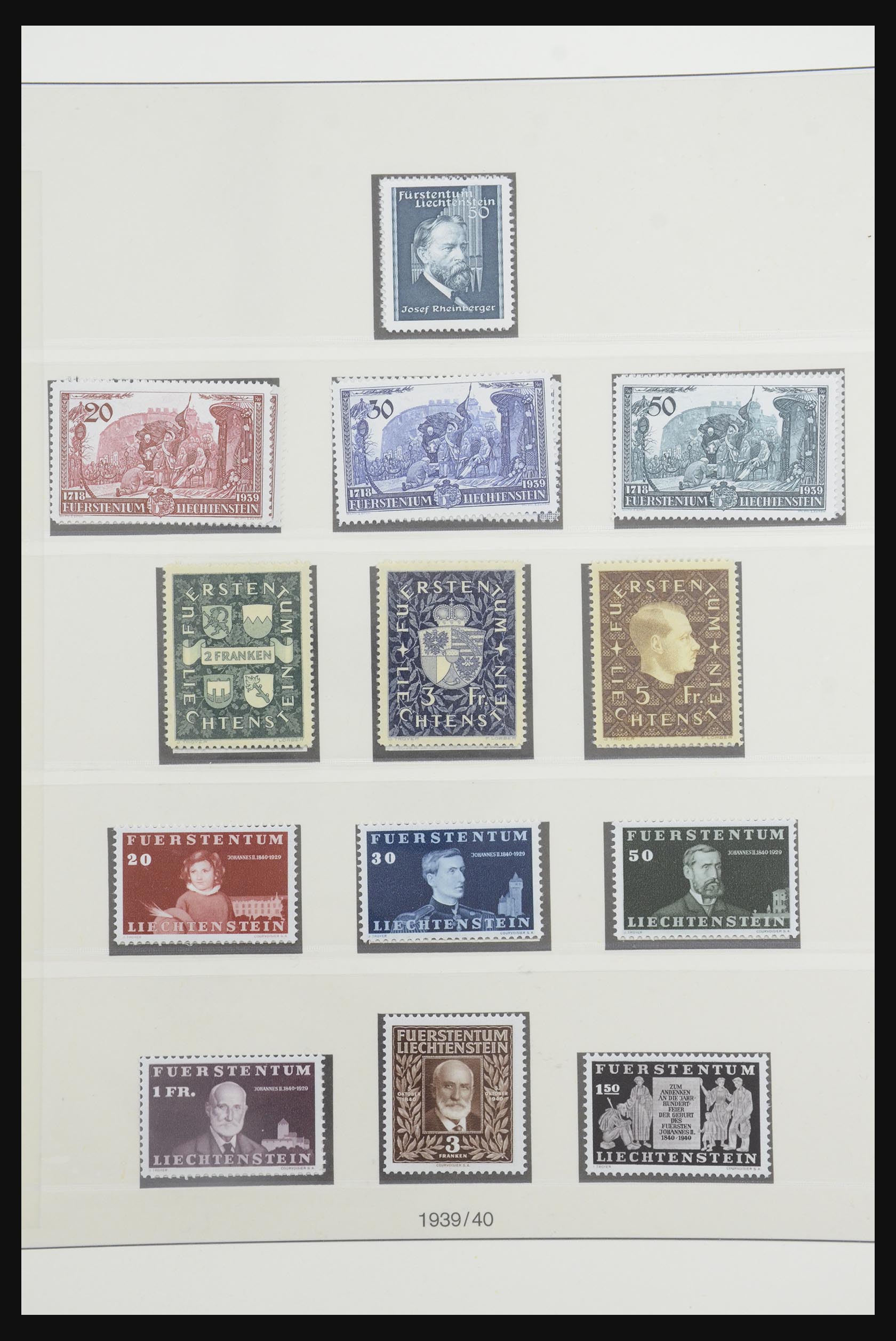 31805 021 - 31805 Liechtenstein 1912-2001.