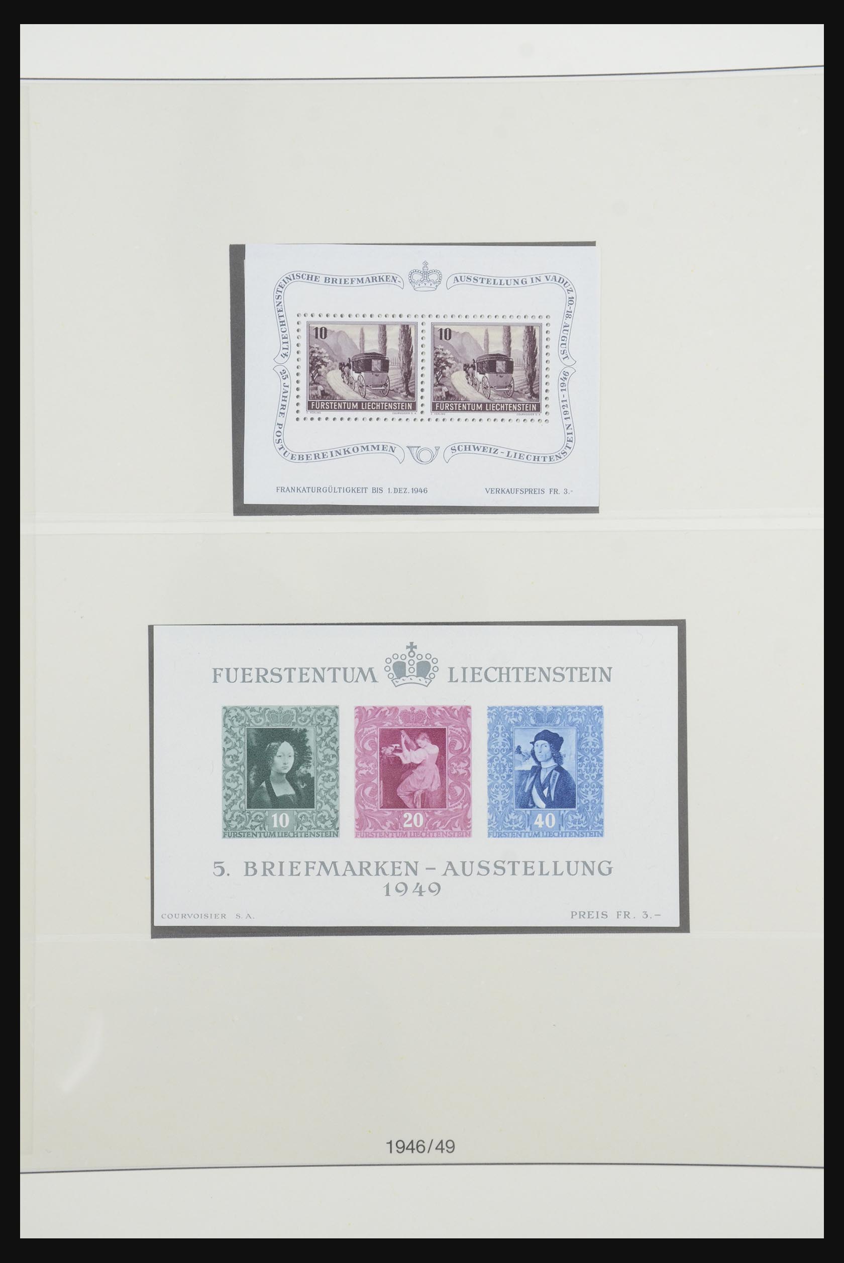 31805 030 - 31805 Liechtenstein 1912-2001.