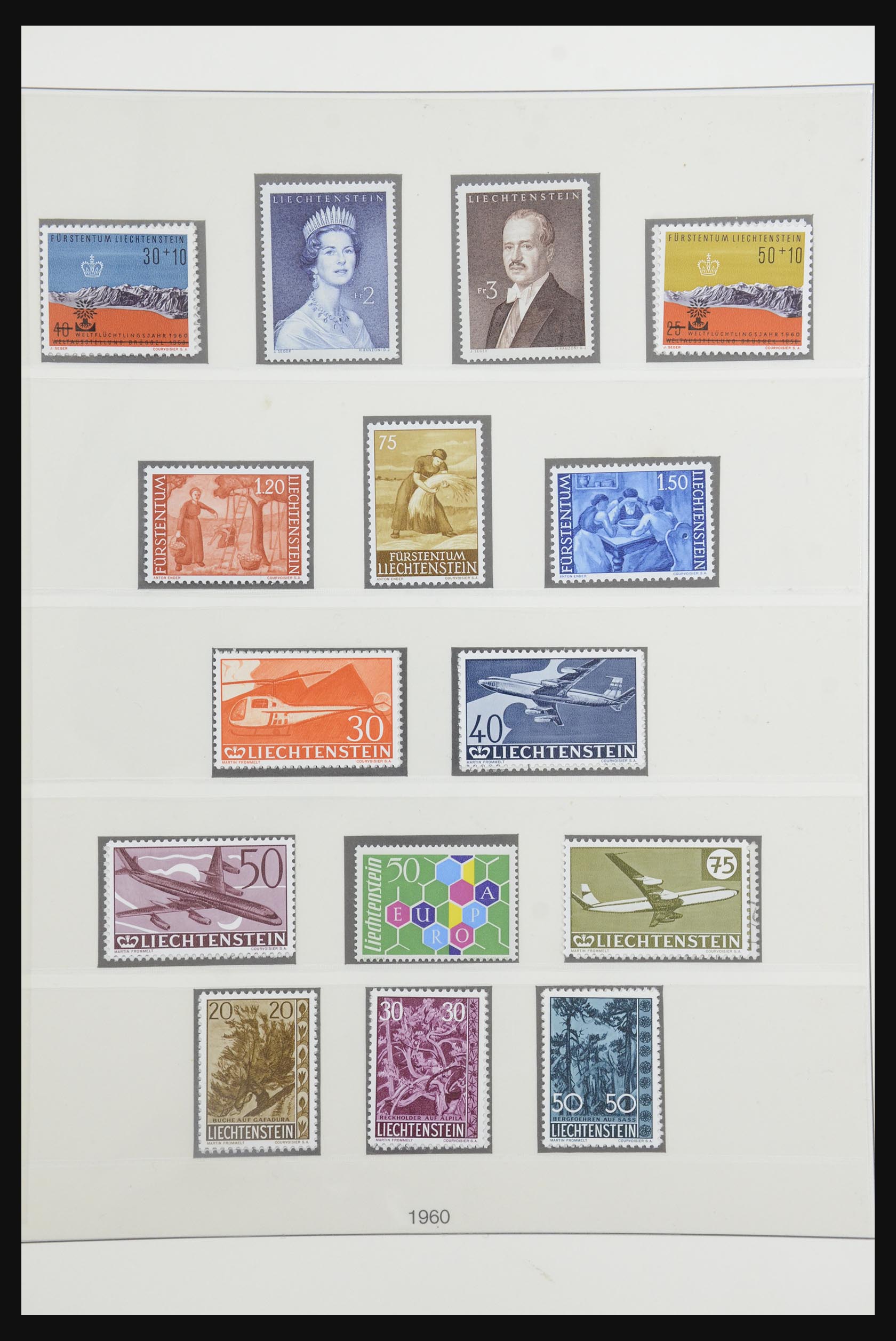 31805 051 - 31805 Liechtenstein 1912-2001.