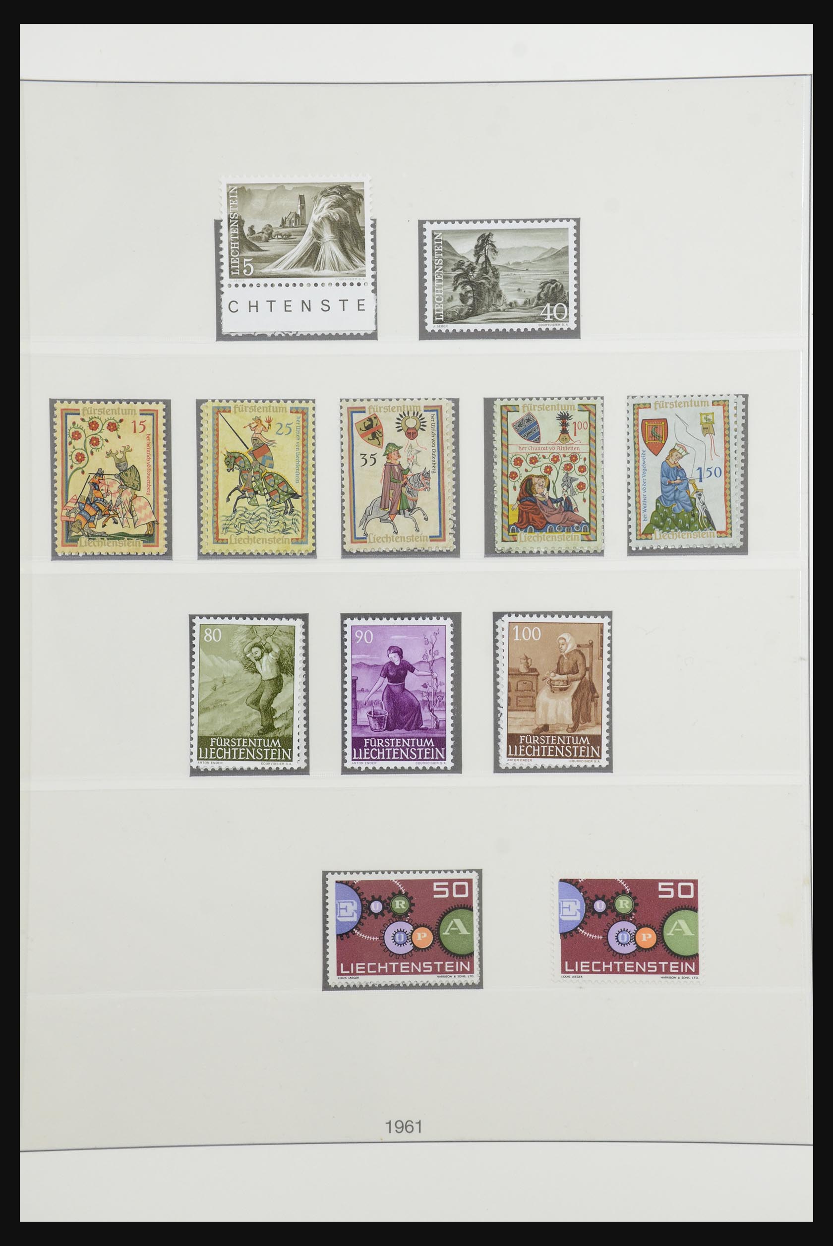 31805 053 - 31805 Liechtenstein 1912-2001.
