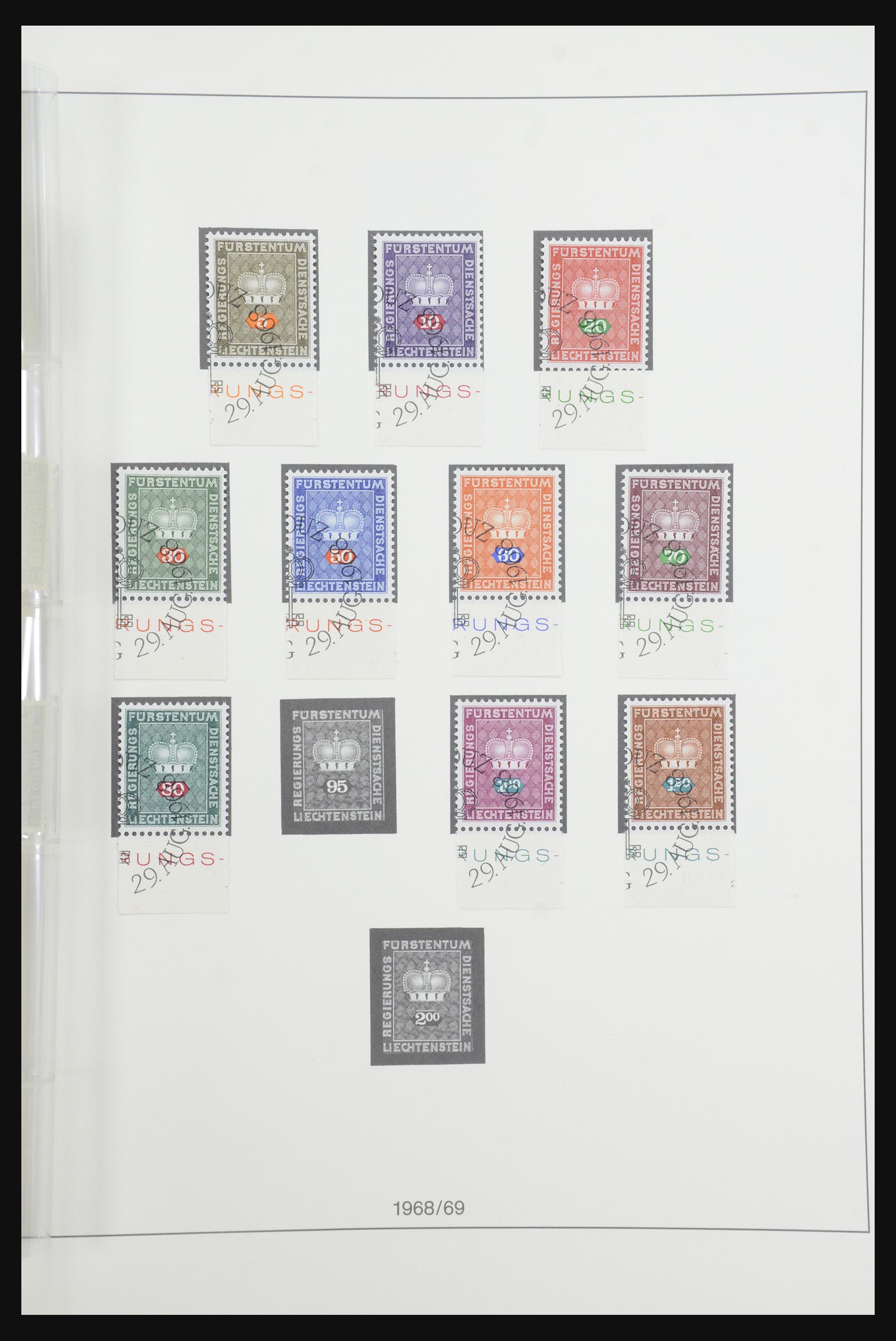 31805 072 - 31805 Liechtenstein 1912-2001.