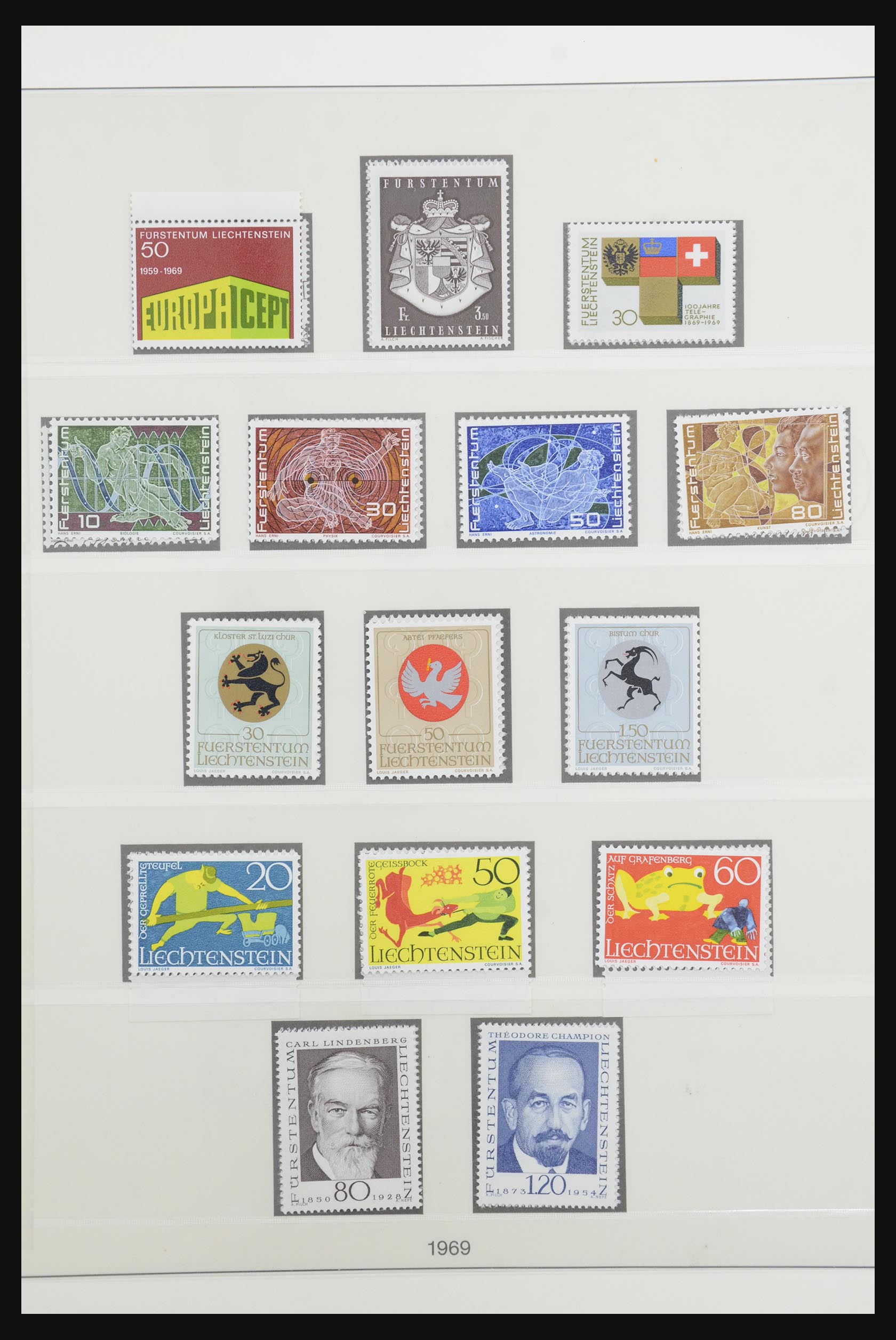 31805 086 - 31805 Liechtenstein 1912-2001.