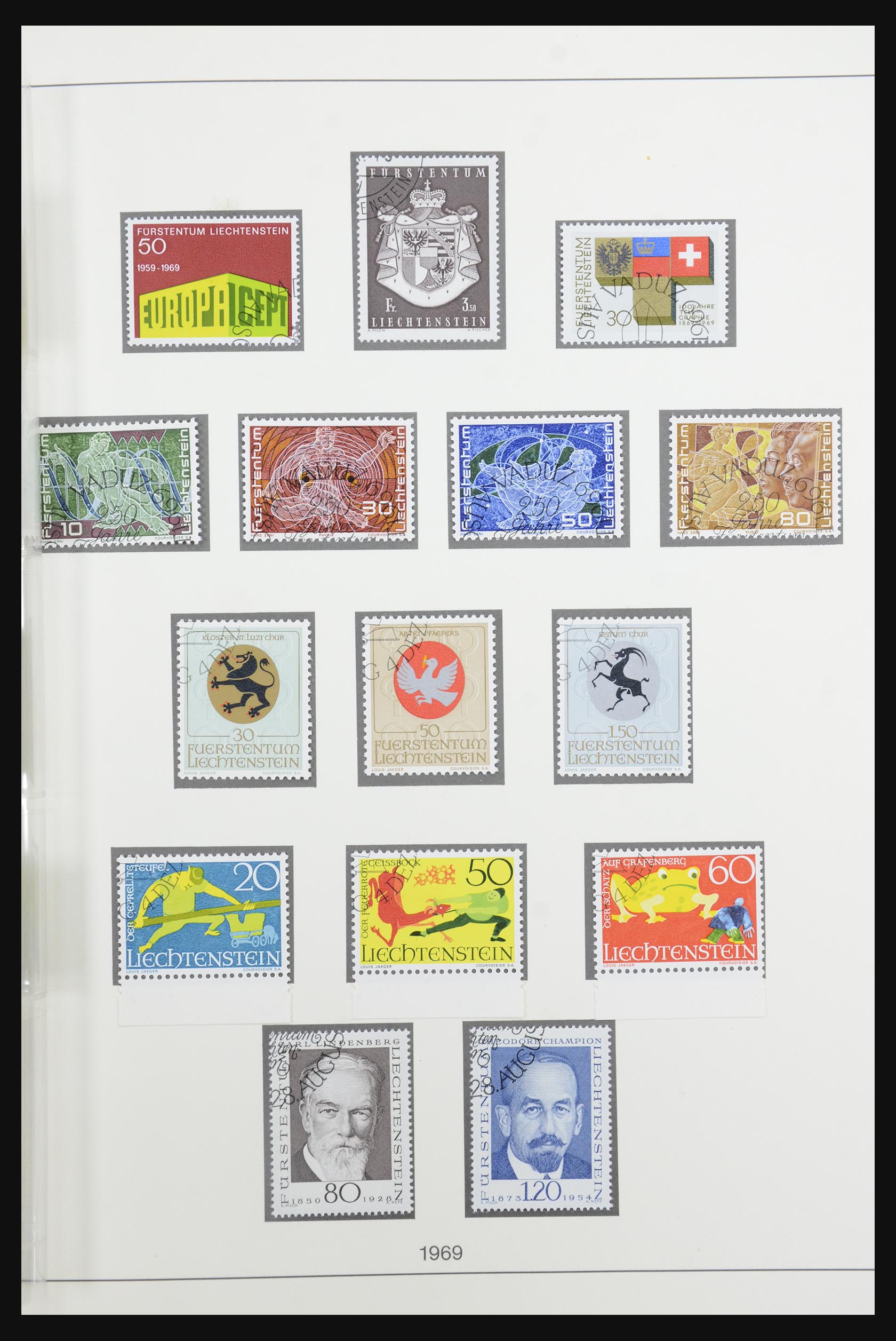 31805 087 - 31805 Liechtenstein 1912-2001.