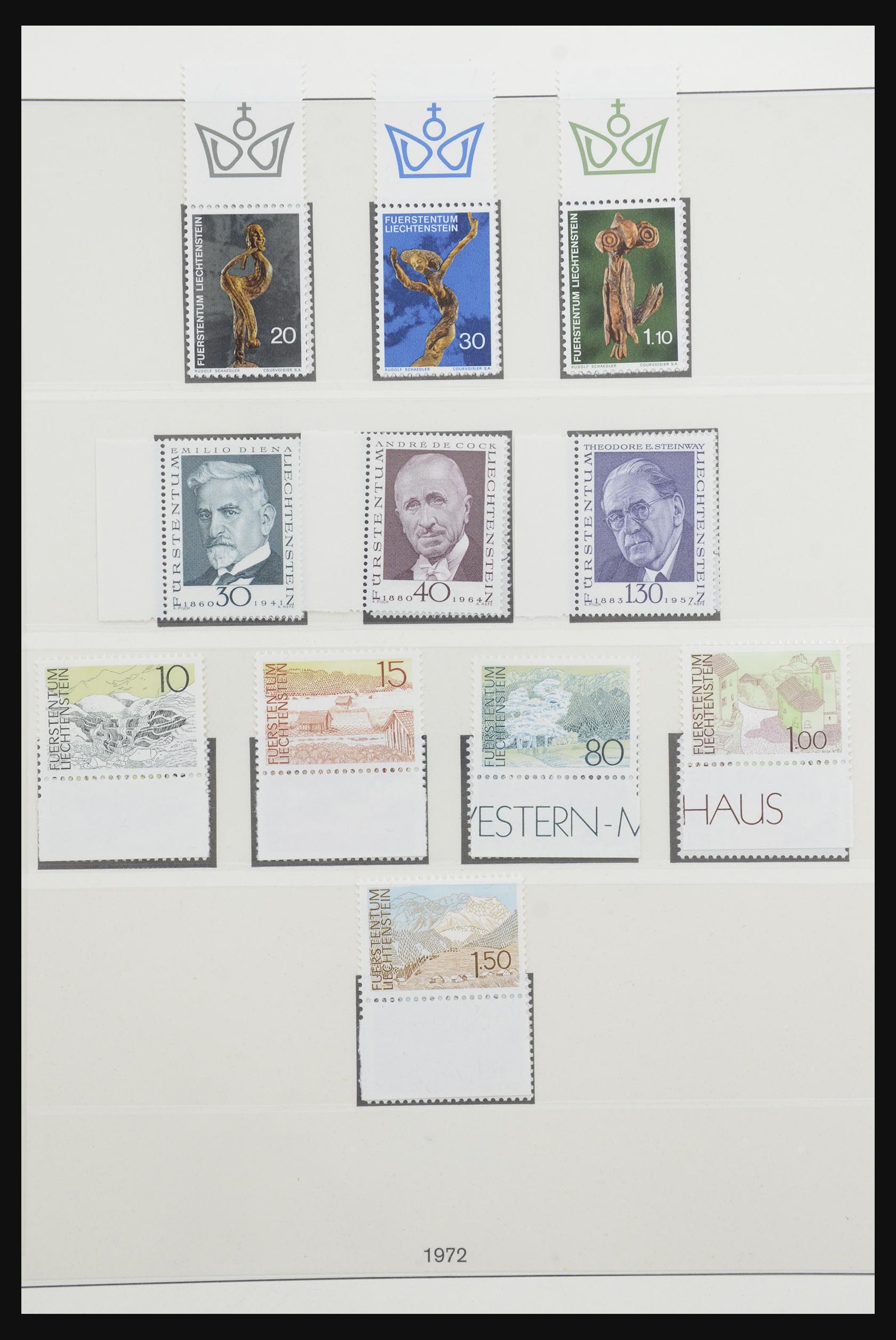 31805 099 - 31805 Liechtenstein 1912-2001.