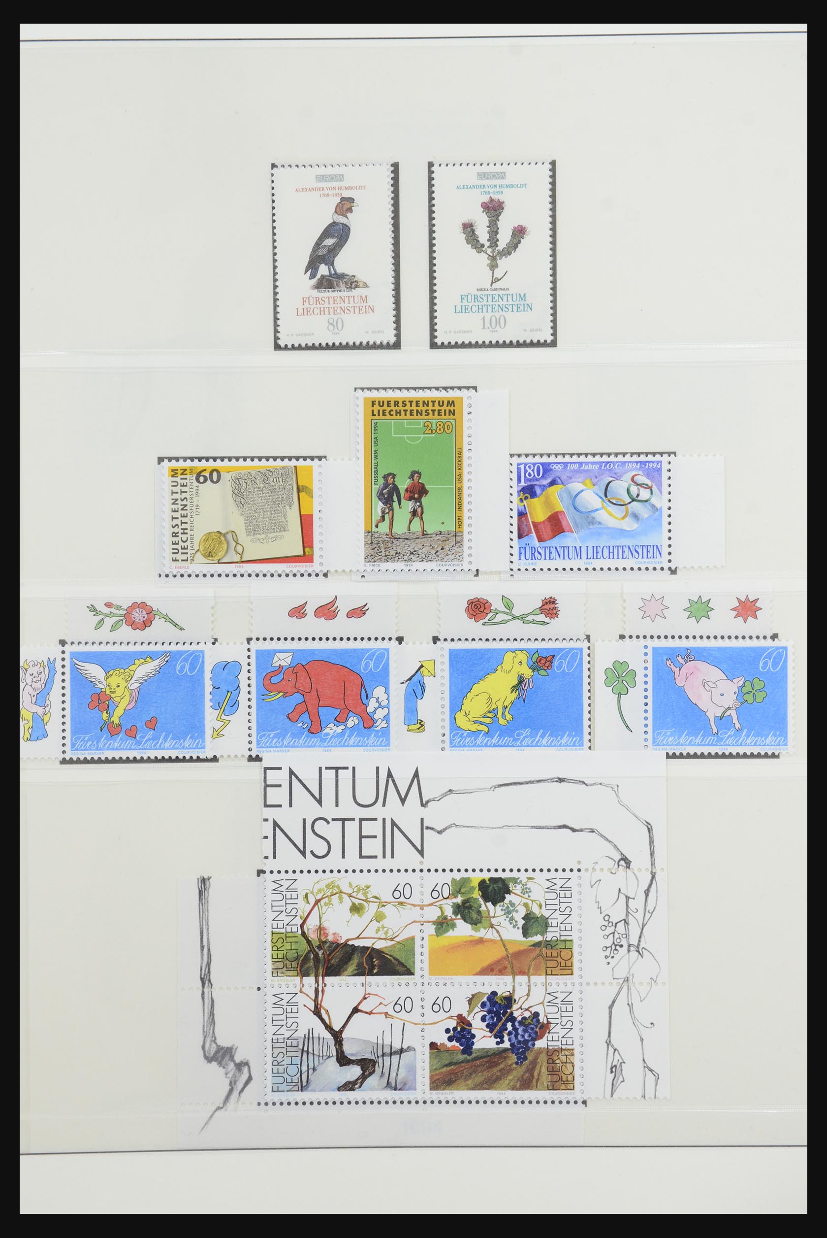 31805 205 - 31805 Liechtenstein 1912-2001.