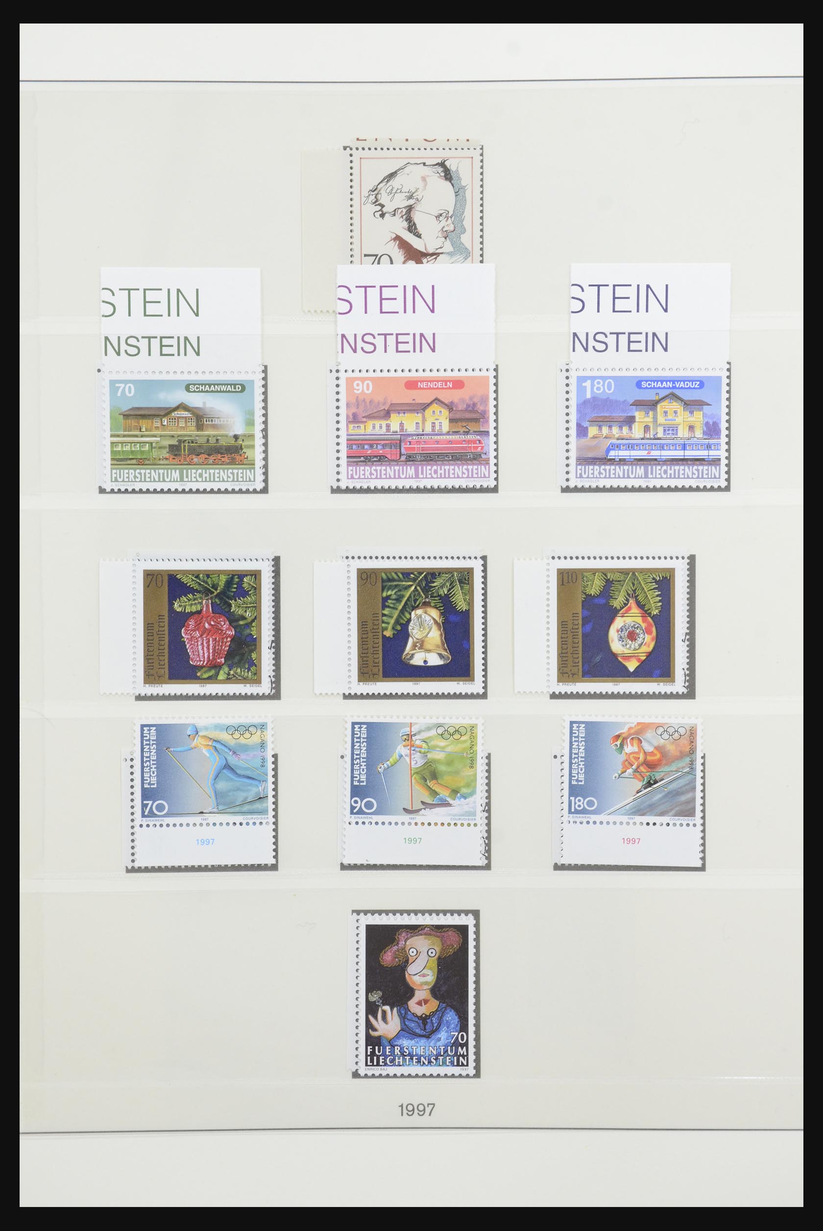 31805 219 - 31805 Liechtenstein 1912-2001.